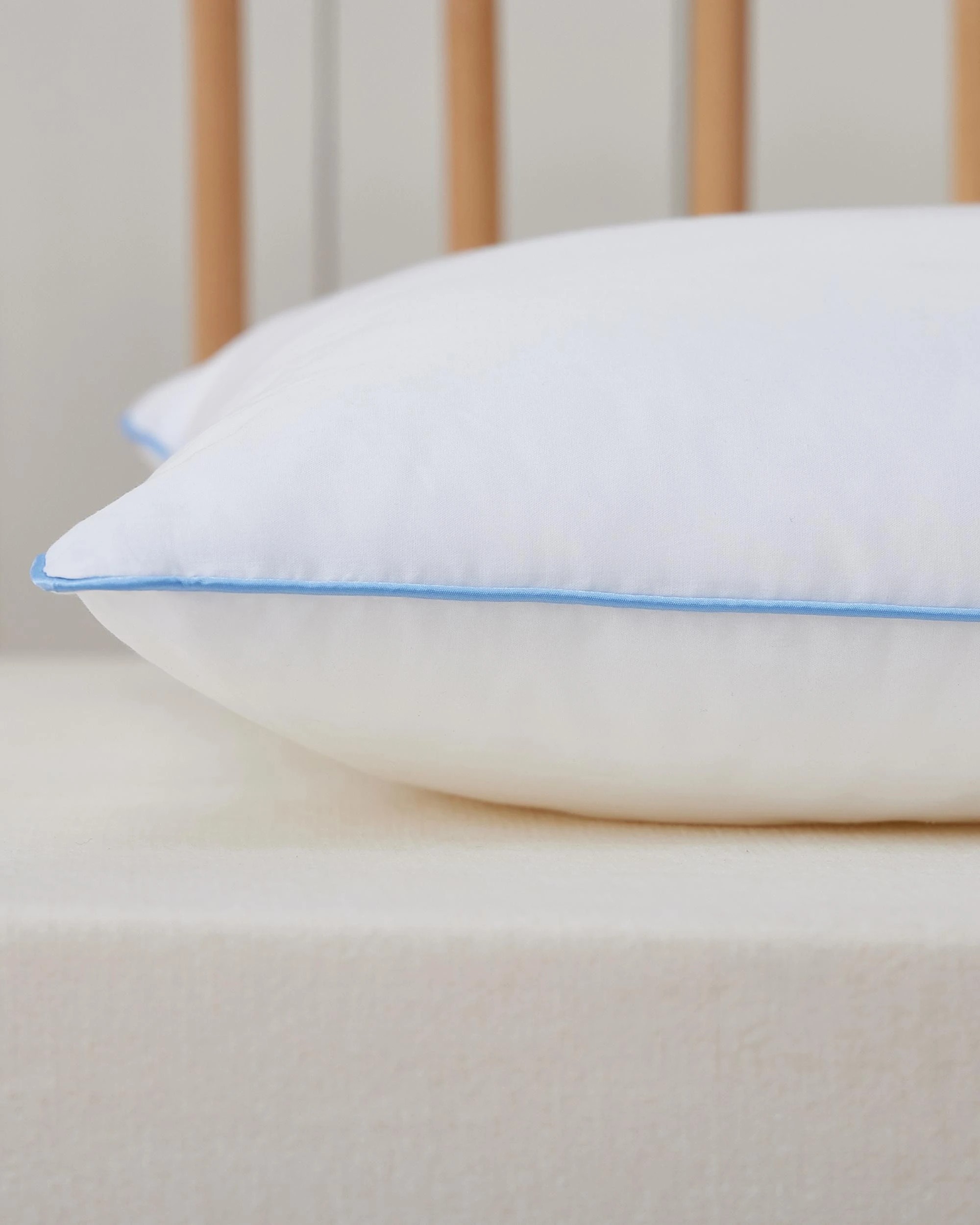 2 Dreamaker Baby Hypoallergenic and Machine Washable Cot Pillow 40x60cm - White, 2 of 7