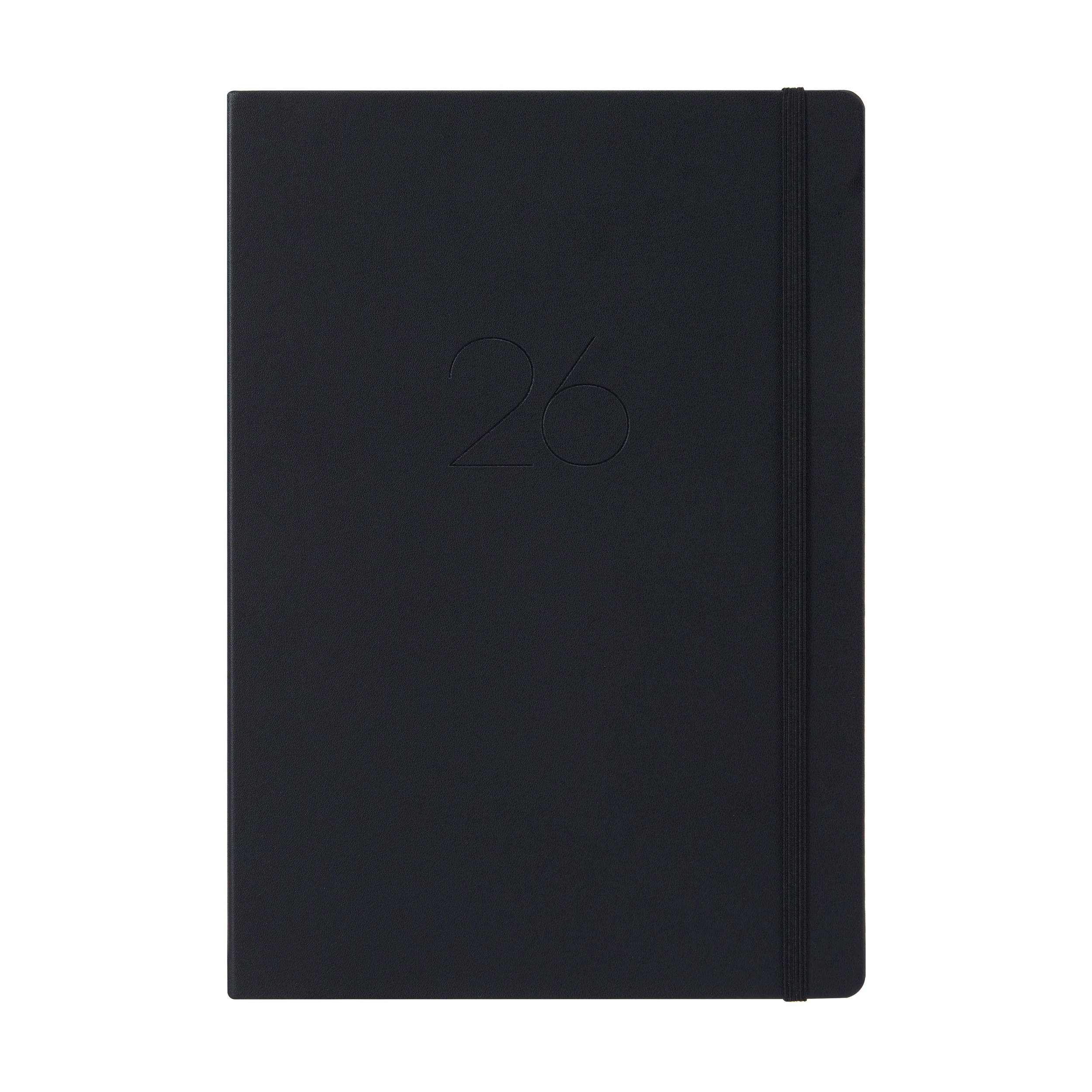 1 2026 Daily Diary - Black, 1 of 8