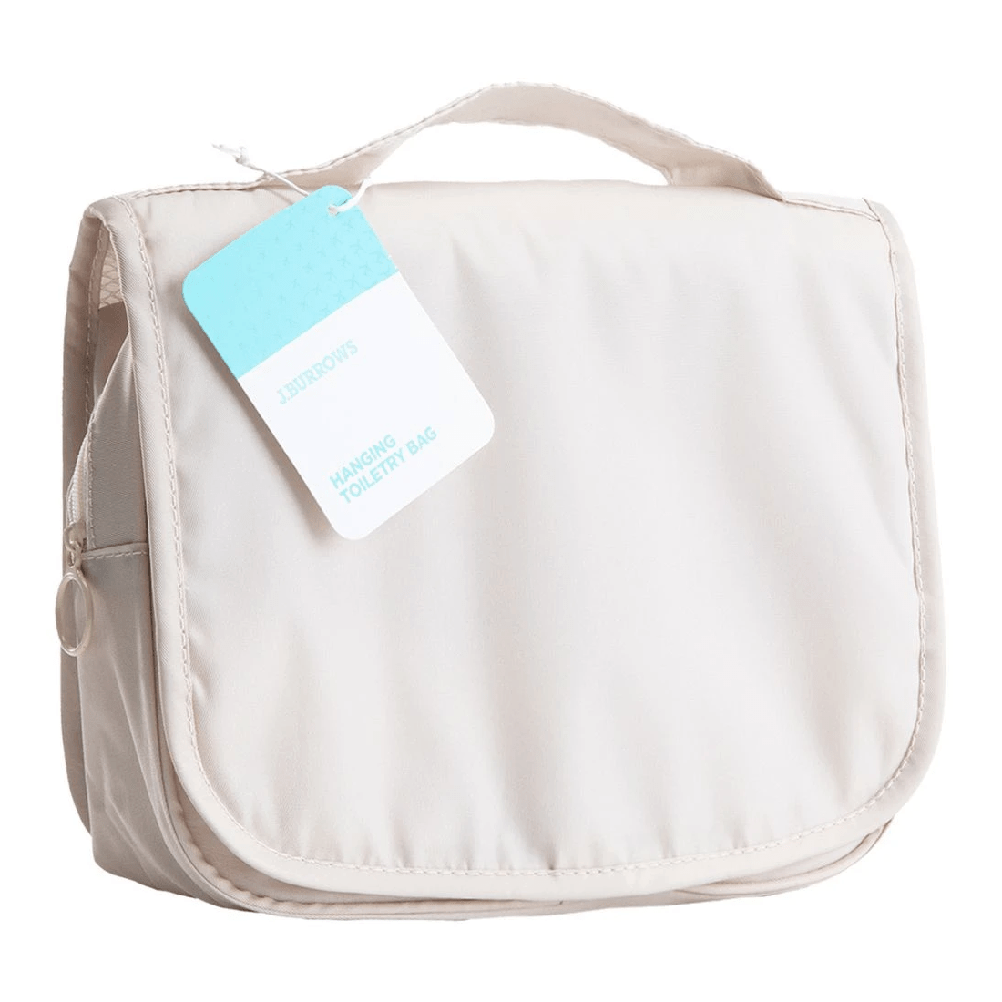 1 J.Burrows Hanging Toiletry Bag Beige, 1 of 6