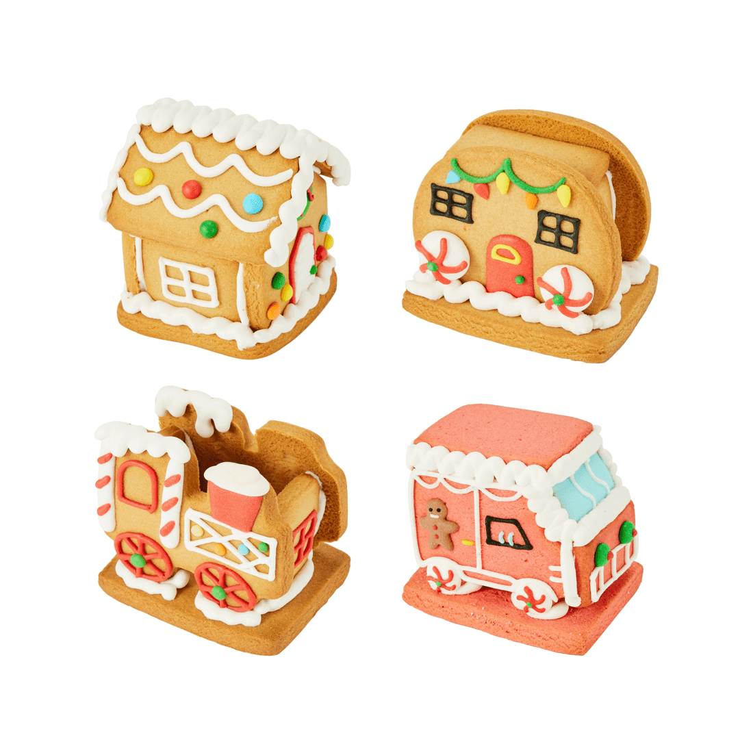 2 Mini Gingerbread House Cookies 120g - Assorted, 2 of 4