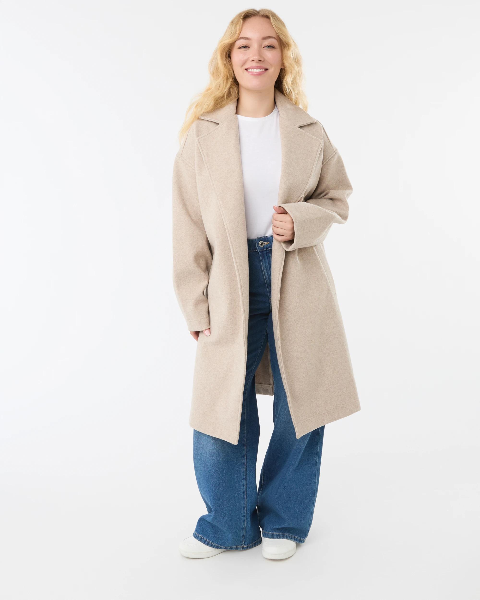 1 Oversized Coat Loml Marle, 1 of 10