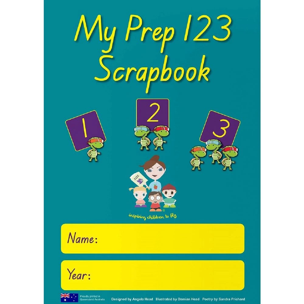 1 My Prep 123 Scrapbook Aqua, 1 of 2