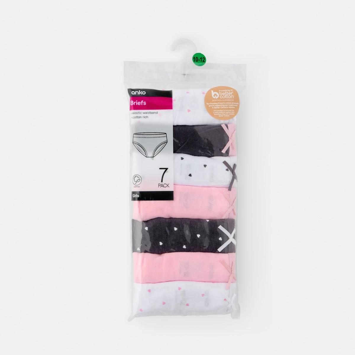 10 7 Pack Briefs HEARTS, 10 of 10