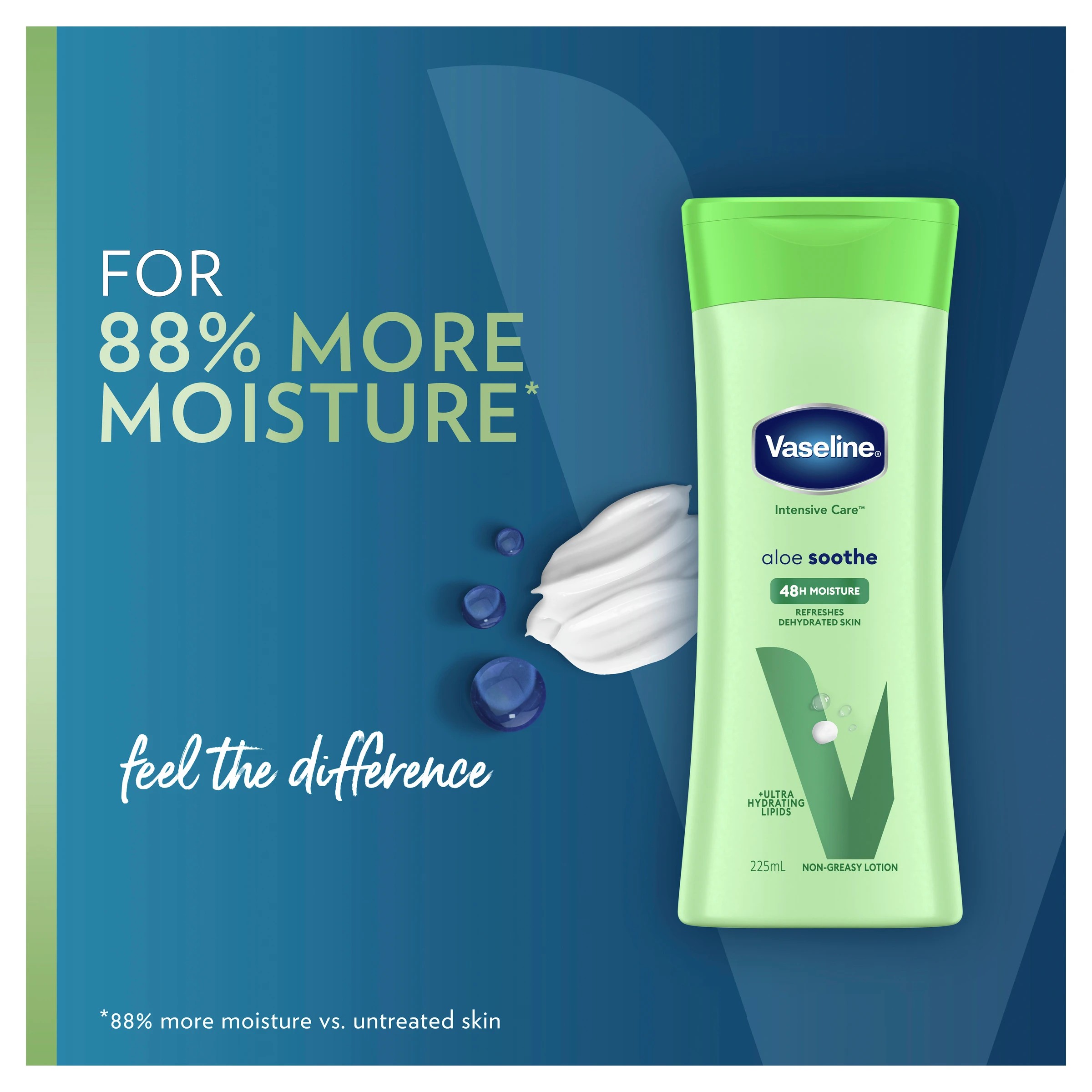 7 Vaseline Intensive Care Aloe Soothe 48H Moisture Body Lotion 225ml - Ultra Hydrating Lipids, 7 of 10