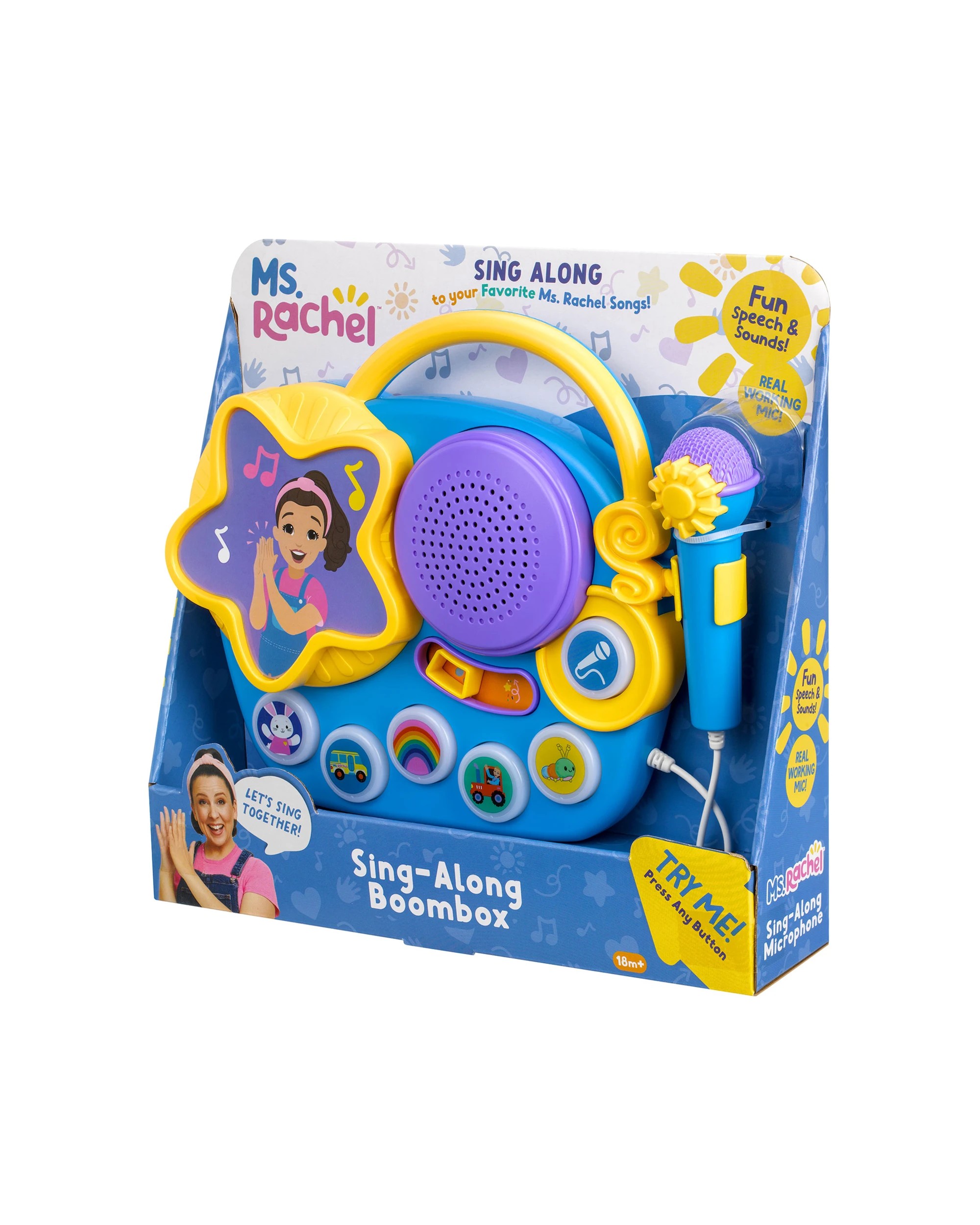 3 Ms Rachel - Sing-Along Boombox, Activity Toy, 3 years+, 3 of 7