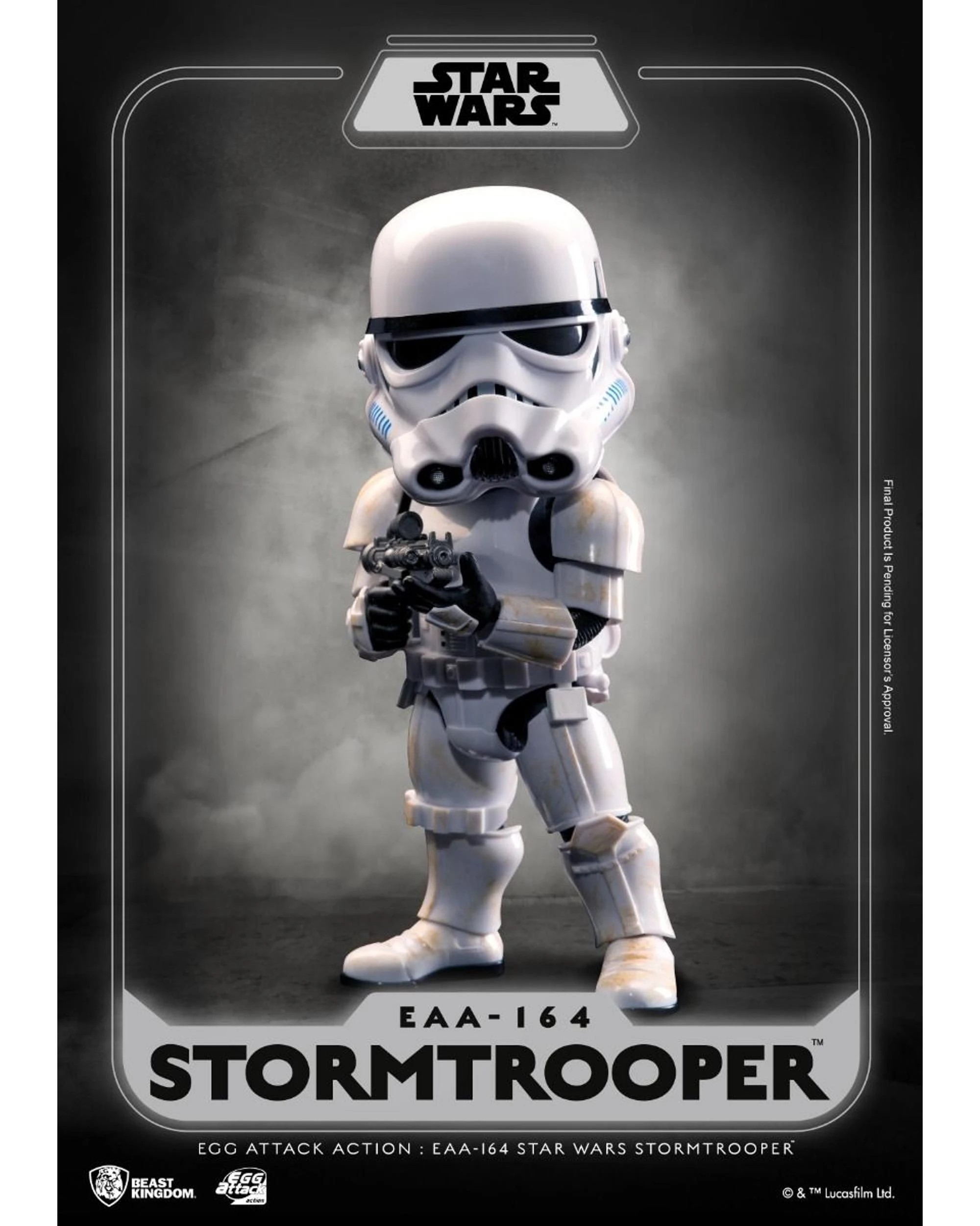 2 Beast Kingdom Egg Attack Action Star Wars Stormtrooper Figure, 2 of 6