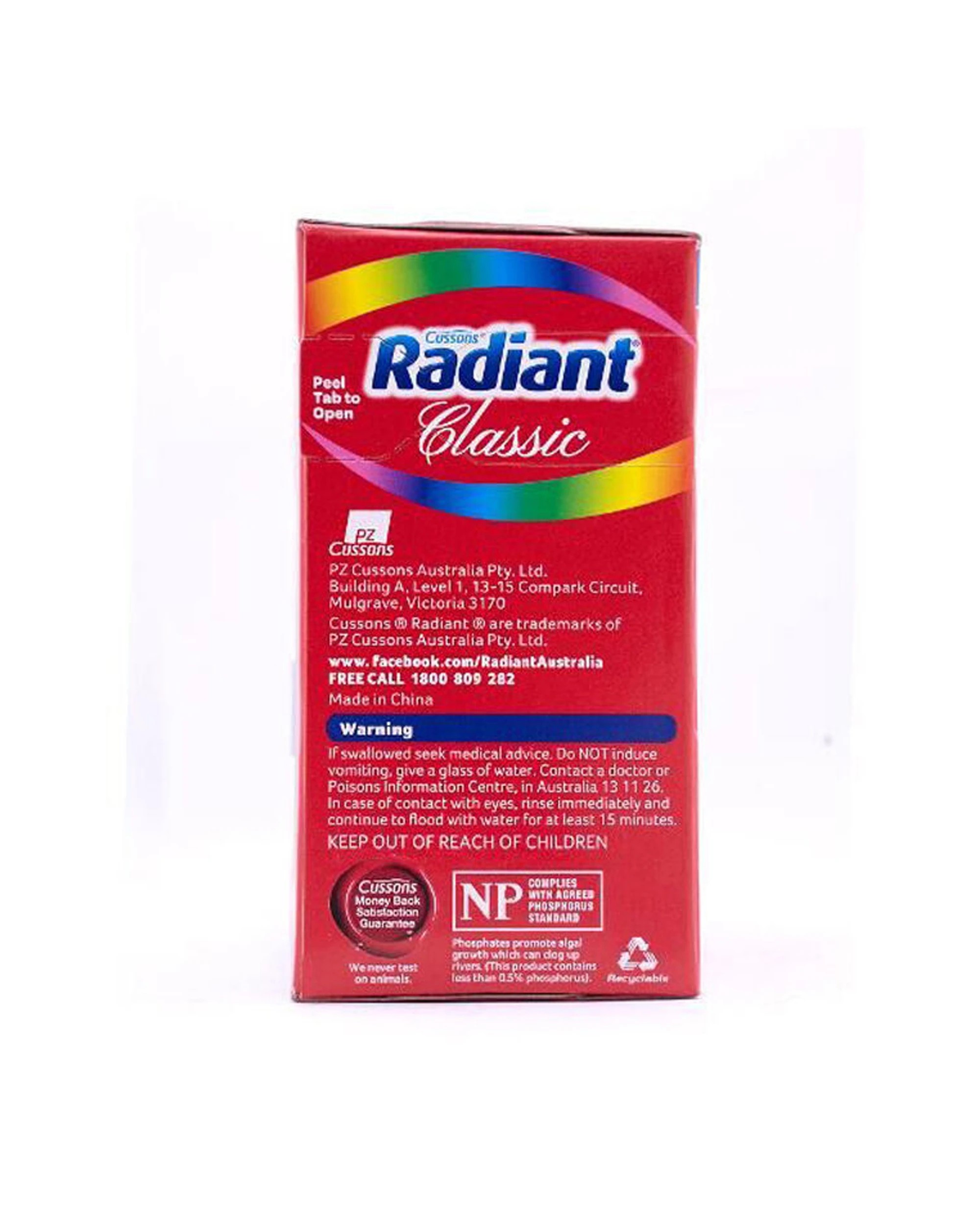 4 Radiant 24PK Classic Laundry Washing Powder 500g - Red, 4 of 5