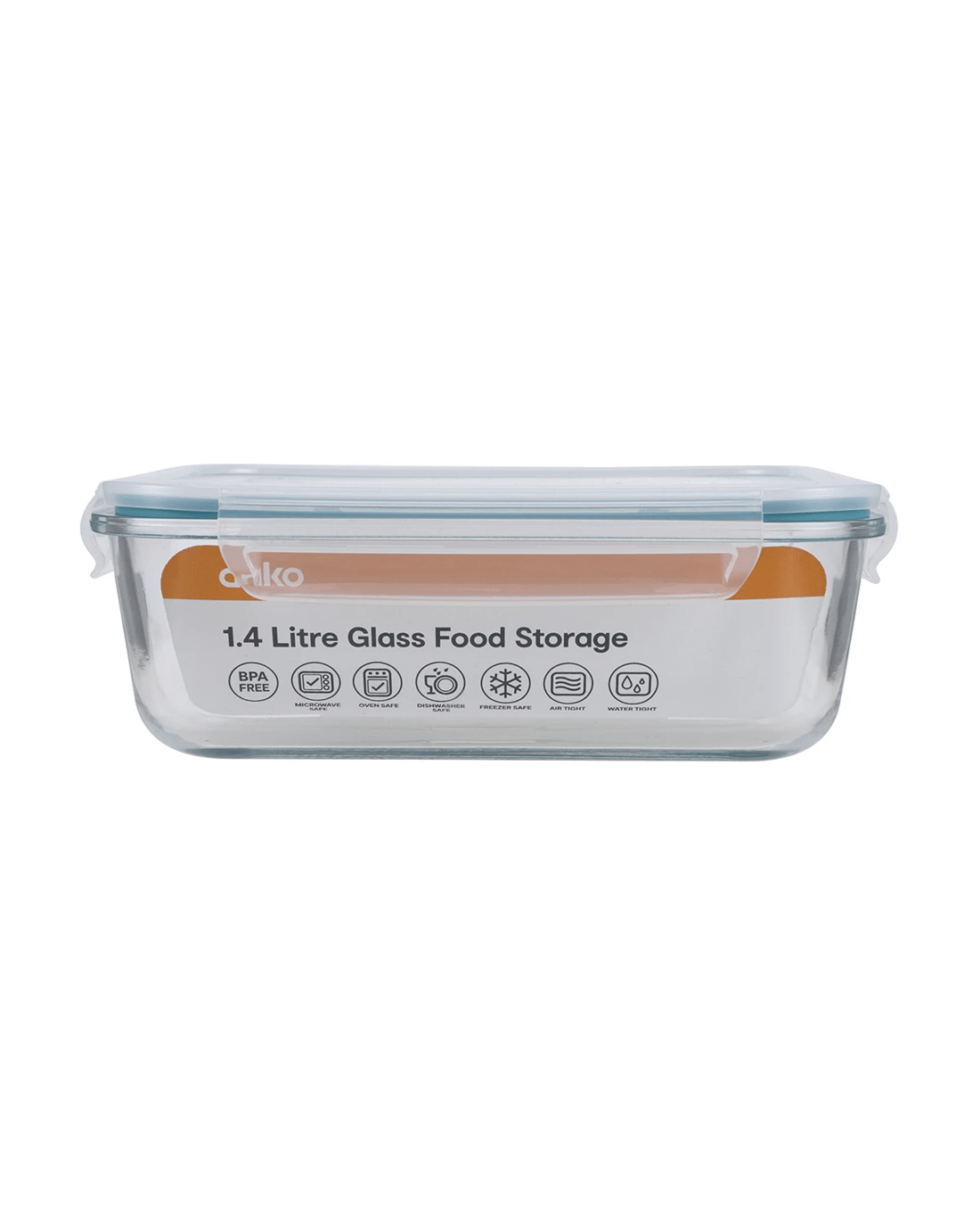 3 1.4 Litre Glass Food Storage Container, 3 of 3