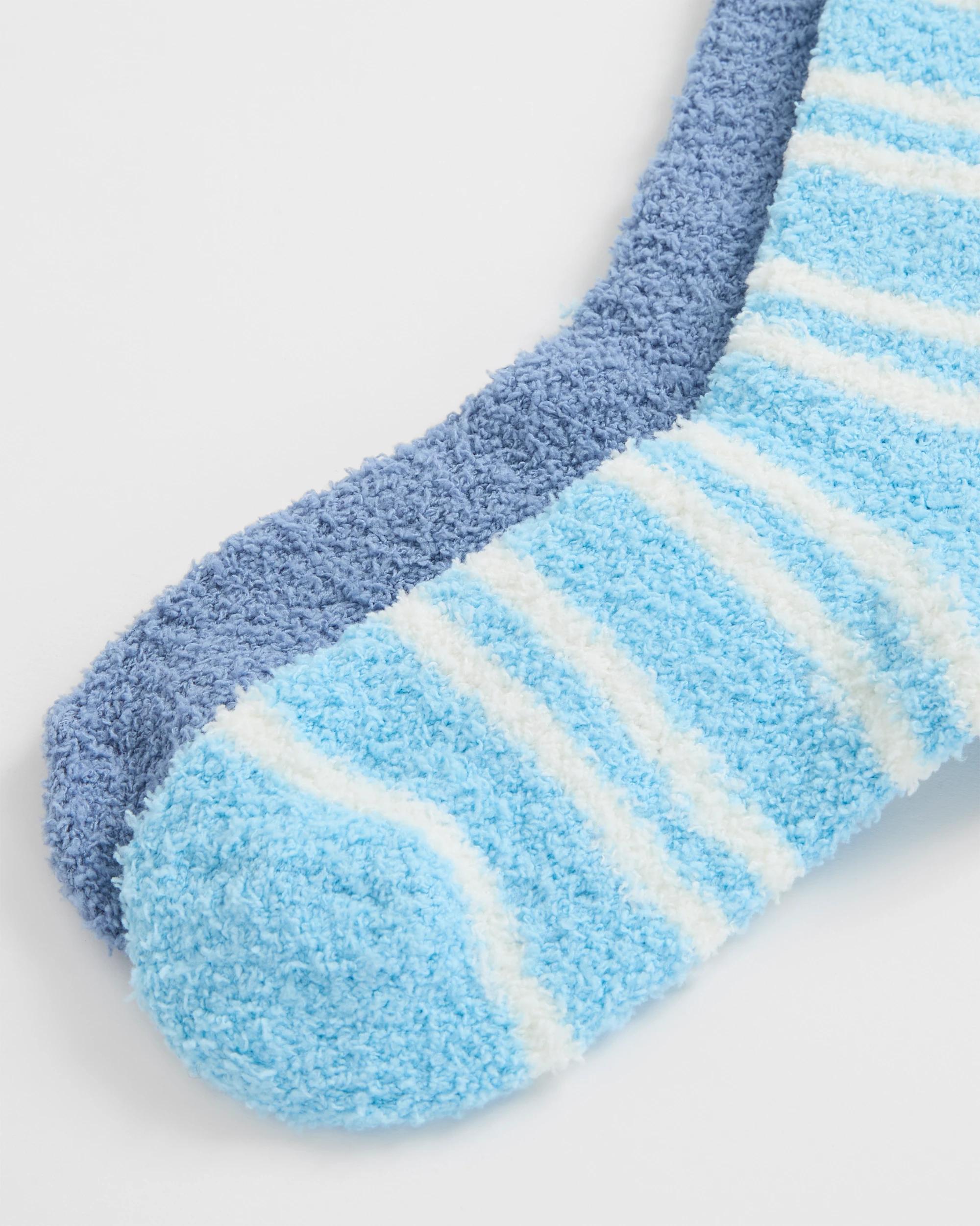 6 Bonds Supersoft 2 Pack Crew Socks PINK, 6 of 7