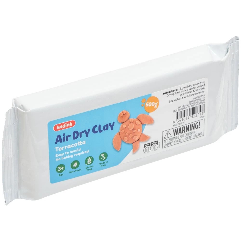 4 Kadink Air Dry Clay 500g Terracotta, 4 of 8