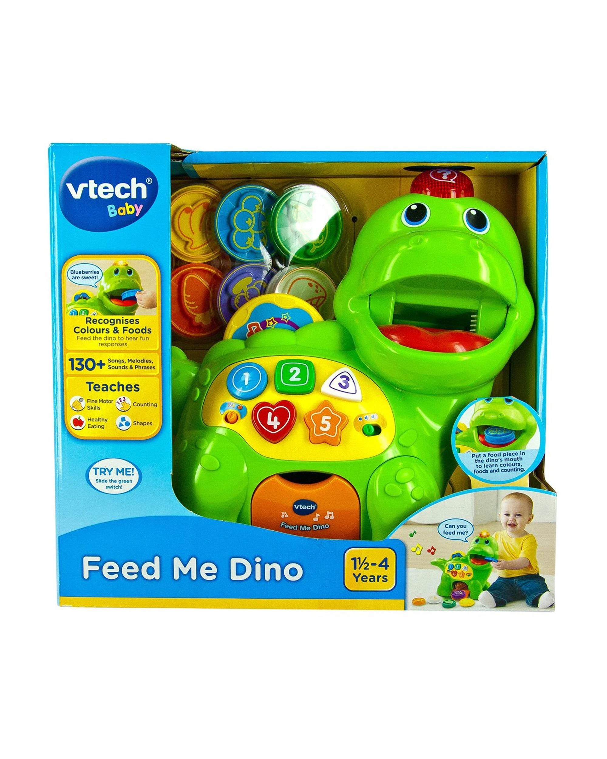 1 VTech Feed Me Dino Toy, 1 of 8