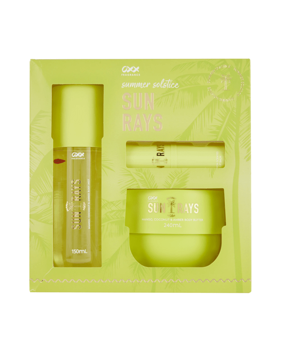 OXX Fragrance Sun Rays Summer Solstice Gift Set