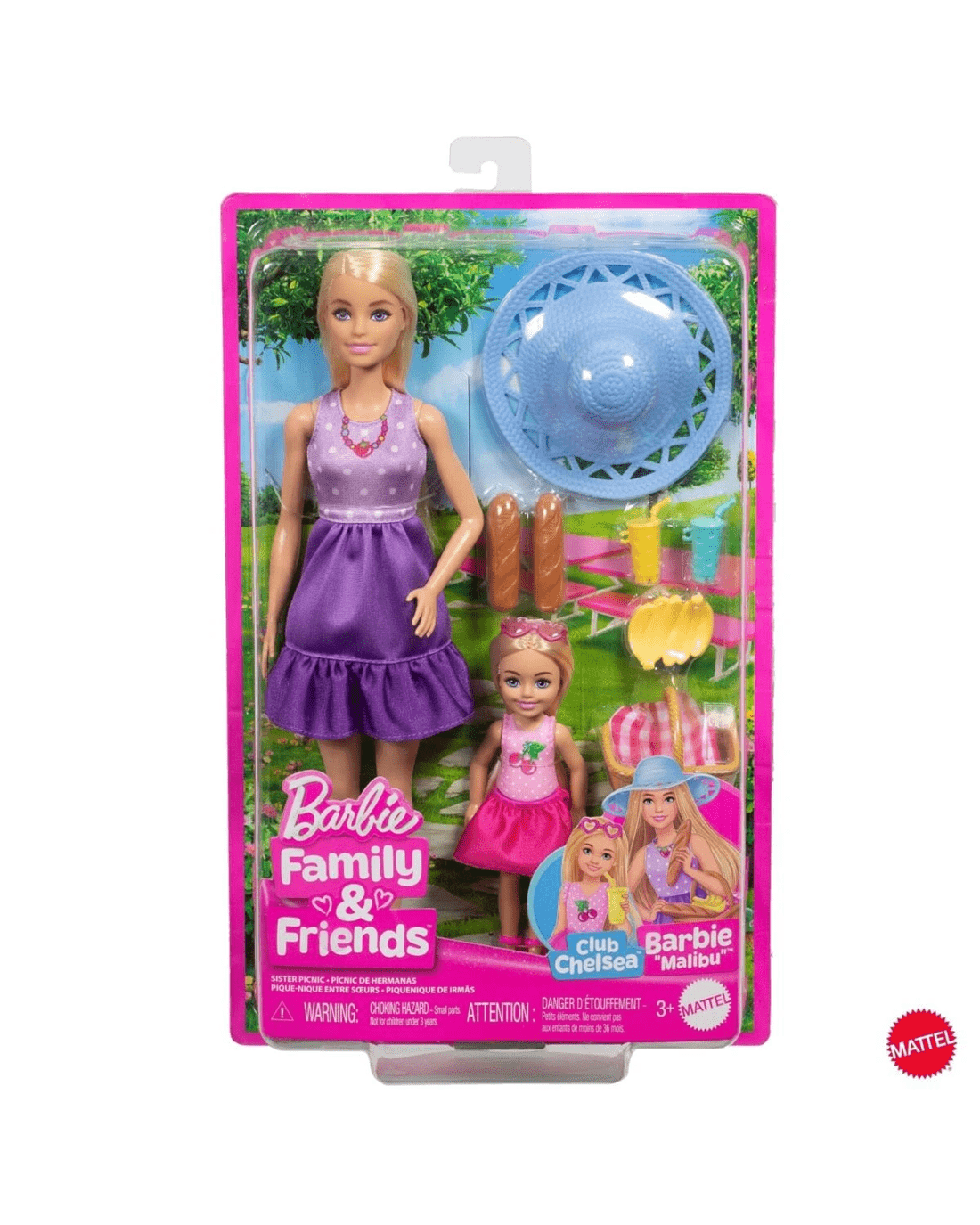 1 Barbie Family and Friends Picnic-Themed Playset, 1 of 6