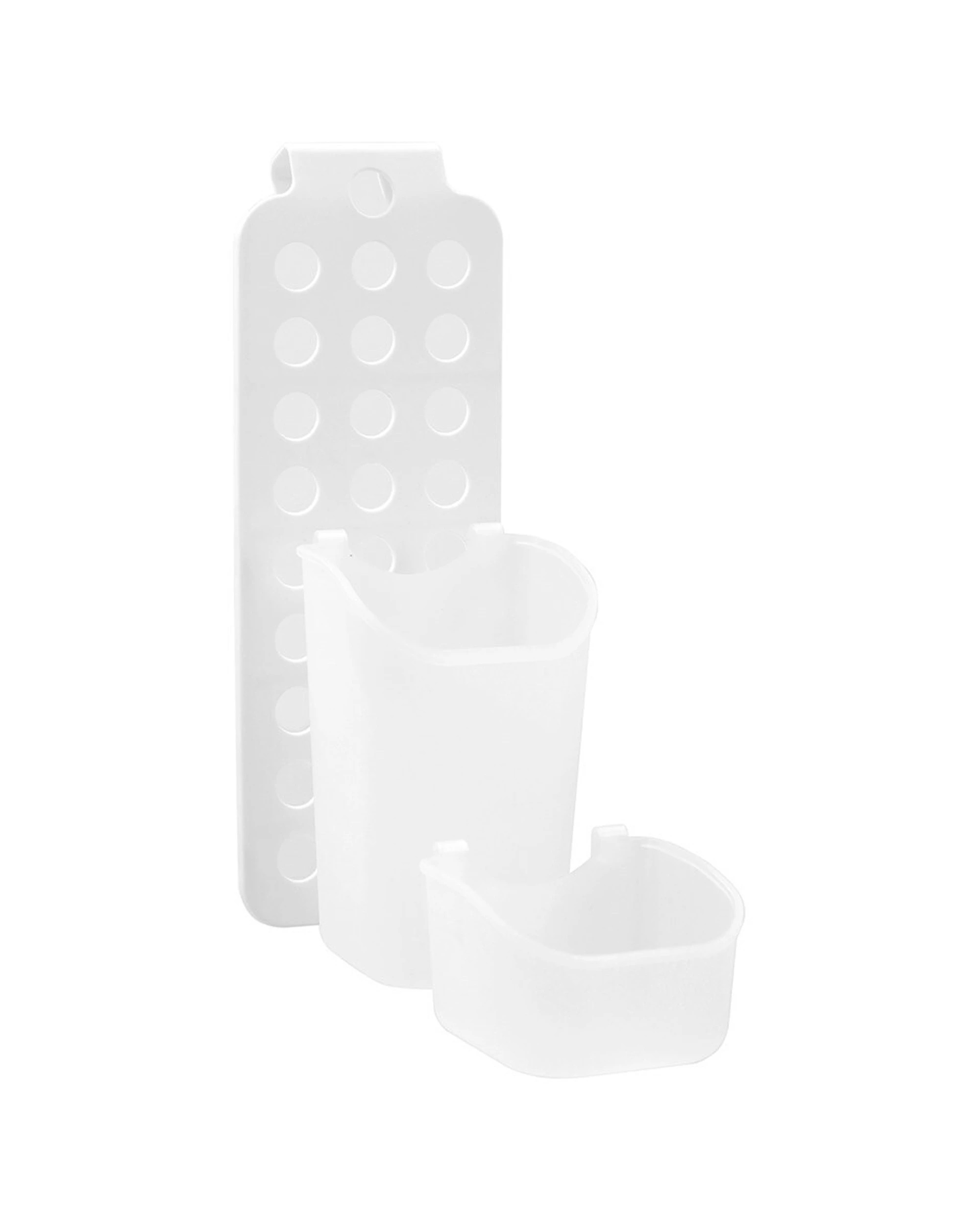 5 Boxsweden Bathroom Hanging Storage Basket Adjustable Durable 11.5x32.5cm - White, 5 of 6