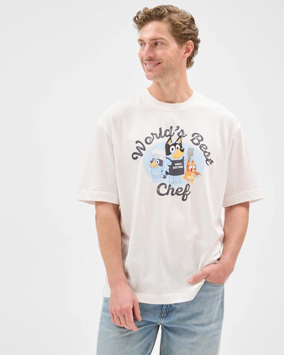 Bluey Australian Cotton Best Chef T-Shirt