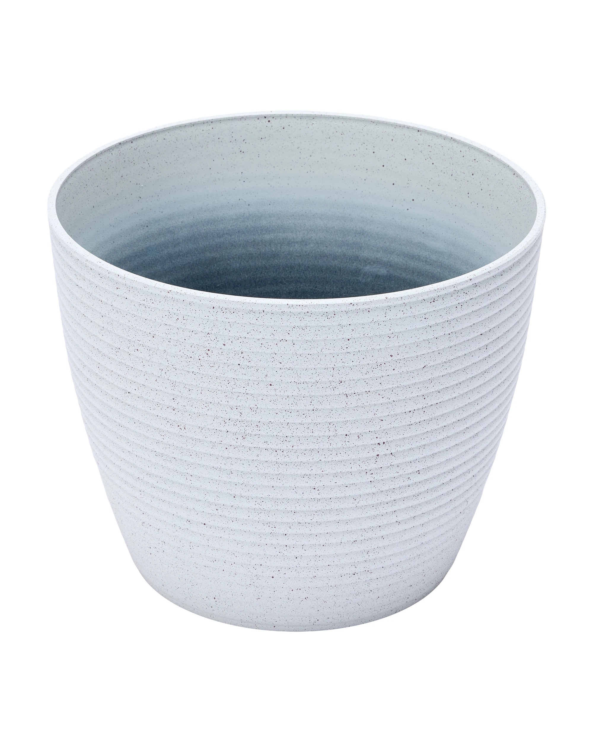 1 30cm Textured Linear Pot - White, 1 of 3