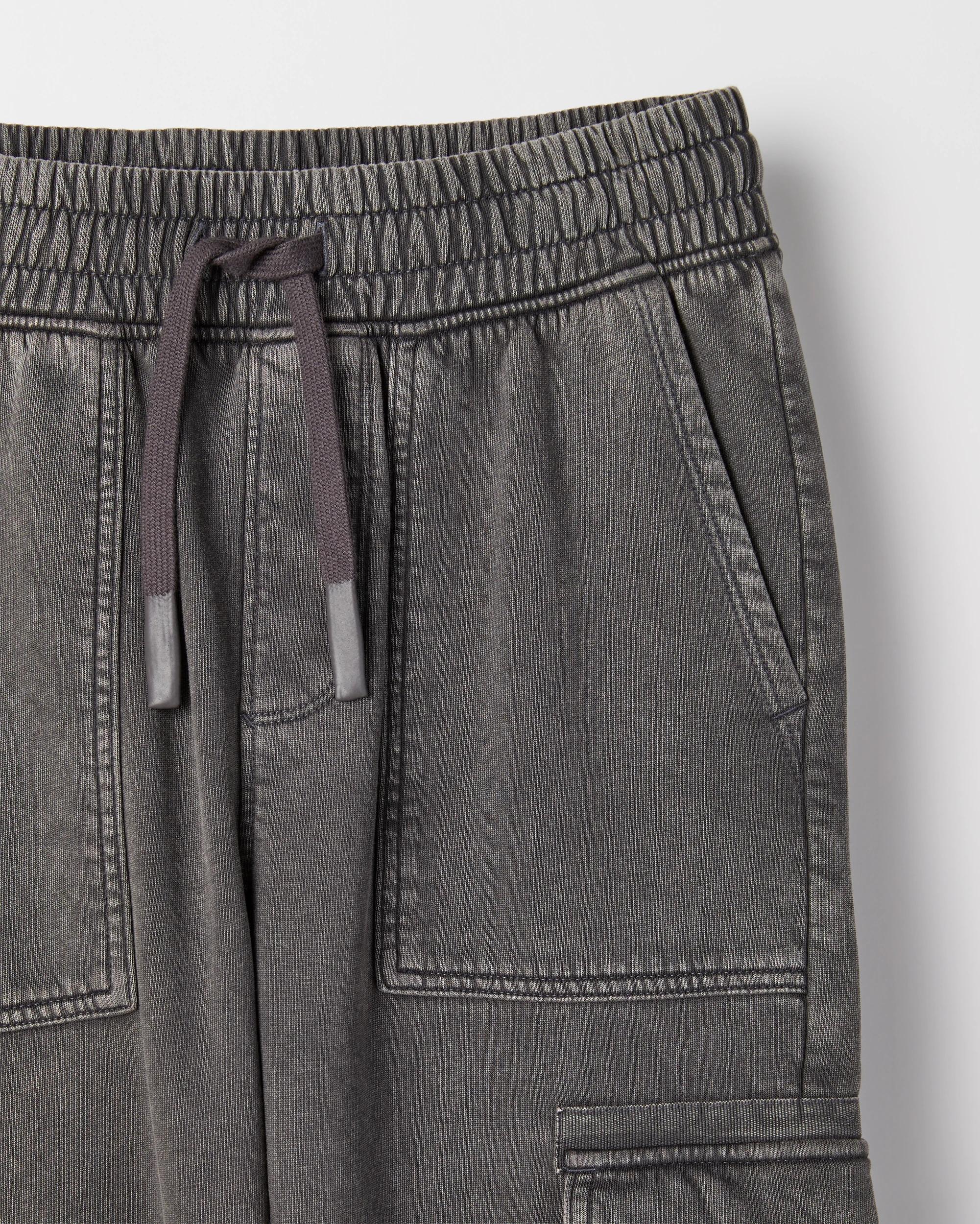6 Target Kids Australian Cotton Blend Wash Trackpants BLACK, 6 of 6