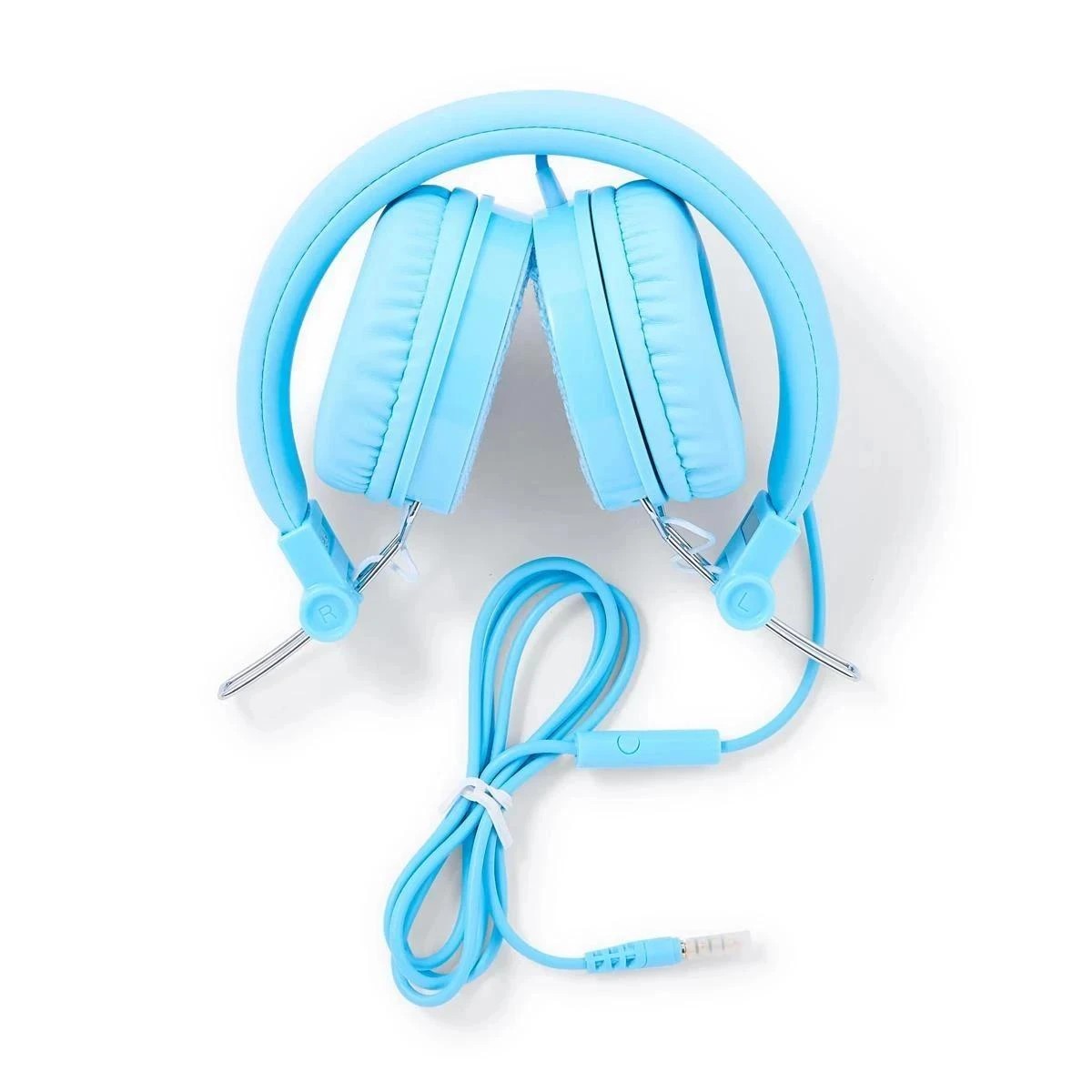 7 Kids Patch Wired Headphones - Blue, 7 of 9