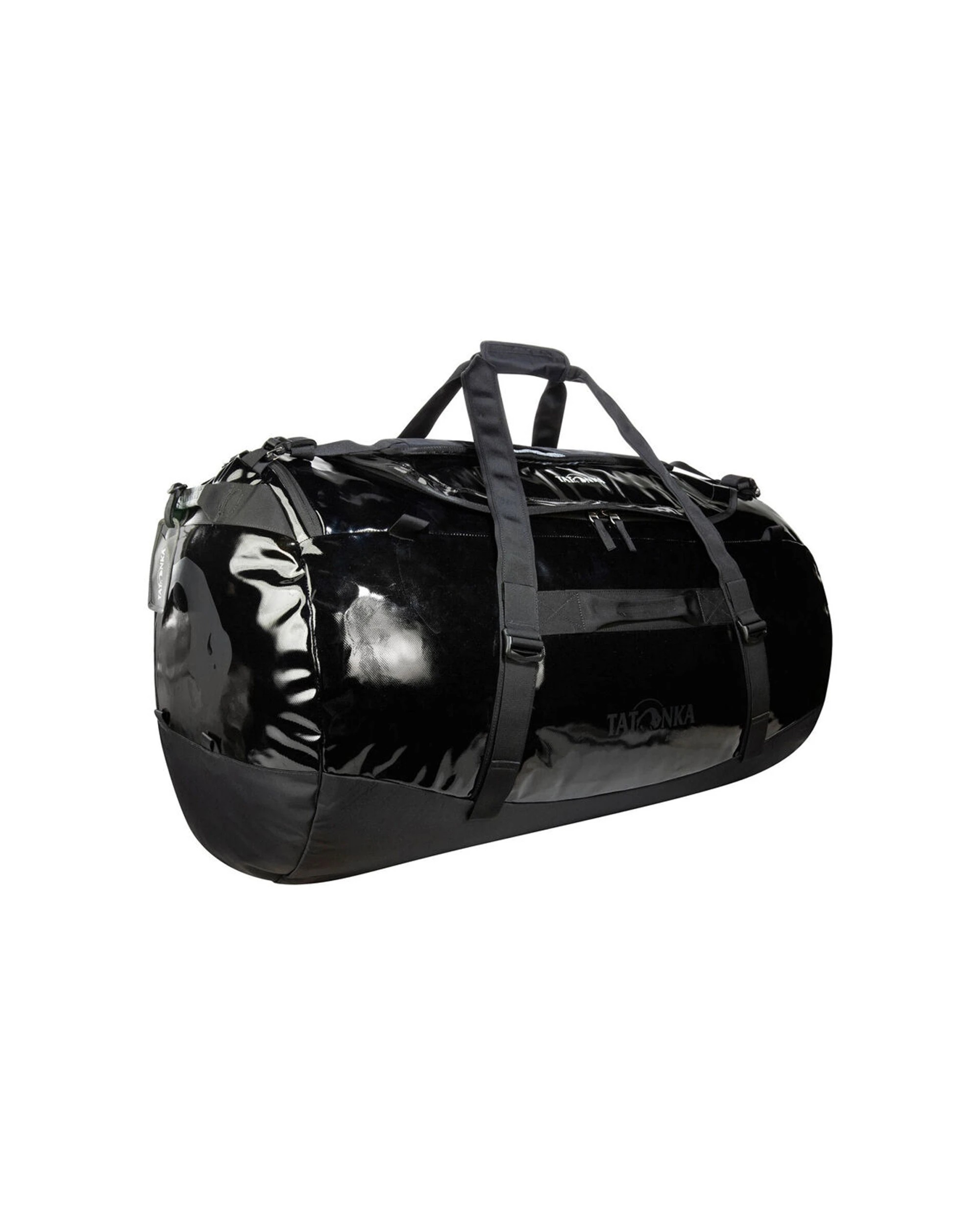 1 Tatonka Barrel Bag Duffel Outdoor Travel XXL 130L Ballistic Nylon Padded Base - Black, 1 of 10