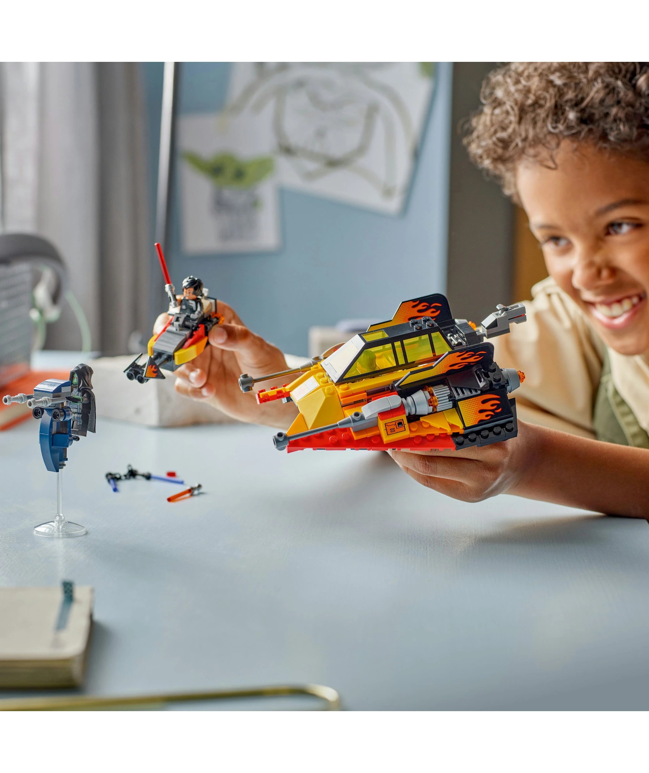 8 LEGO Star Wars The Force Burner Snowspeeder 75414, 8 of 10