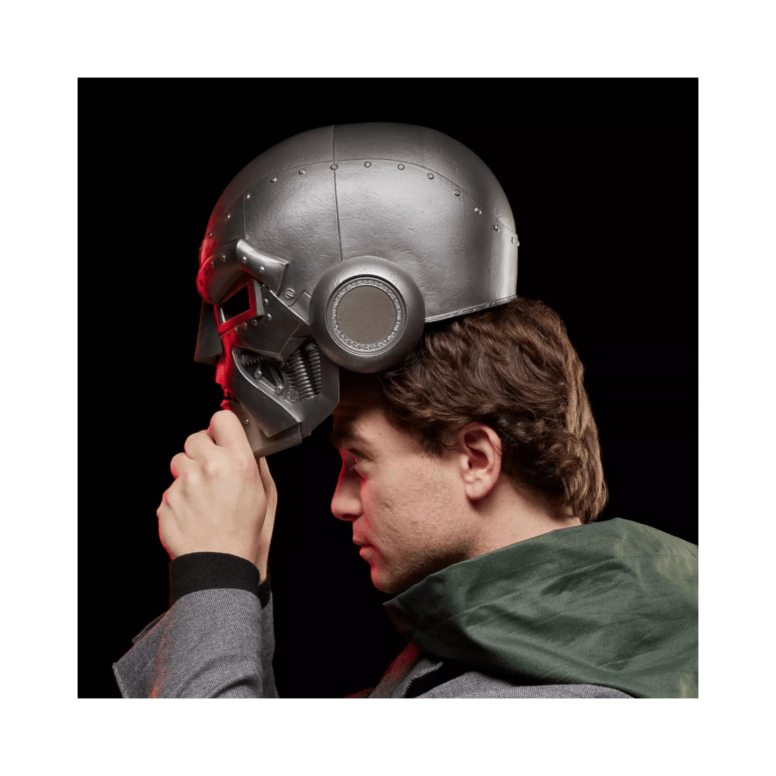 5 Hasbro Marvel Legends Series Doctor Doom Premium Roleplay Helmet, 5 of 10