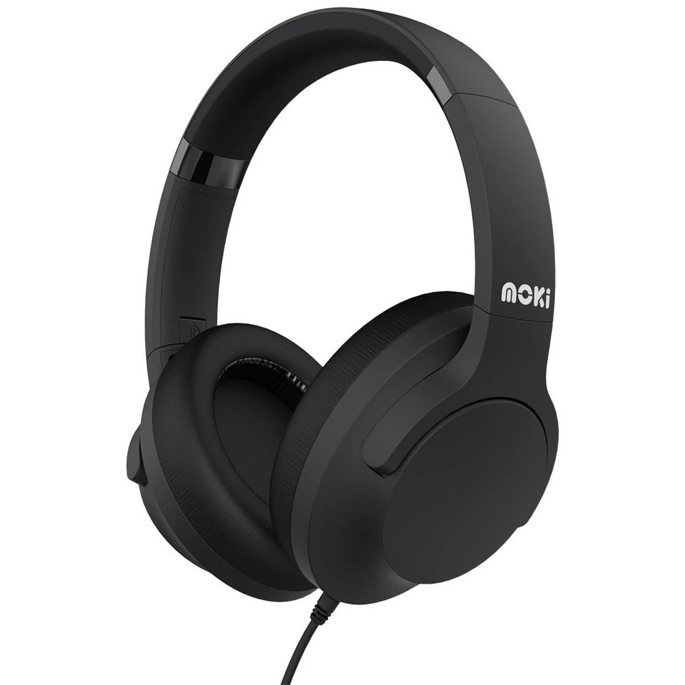 1 Moki Type-C Headphones with Inline Microphone & Control Black, 1 of 1