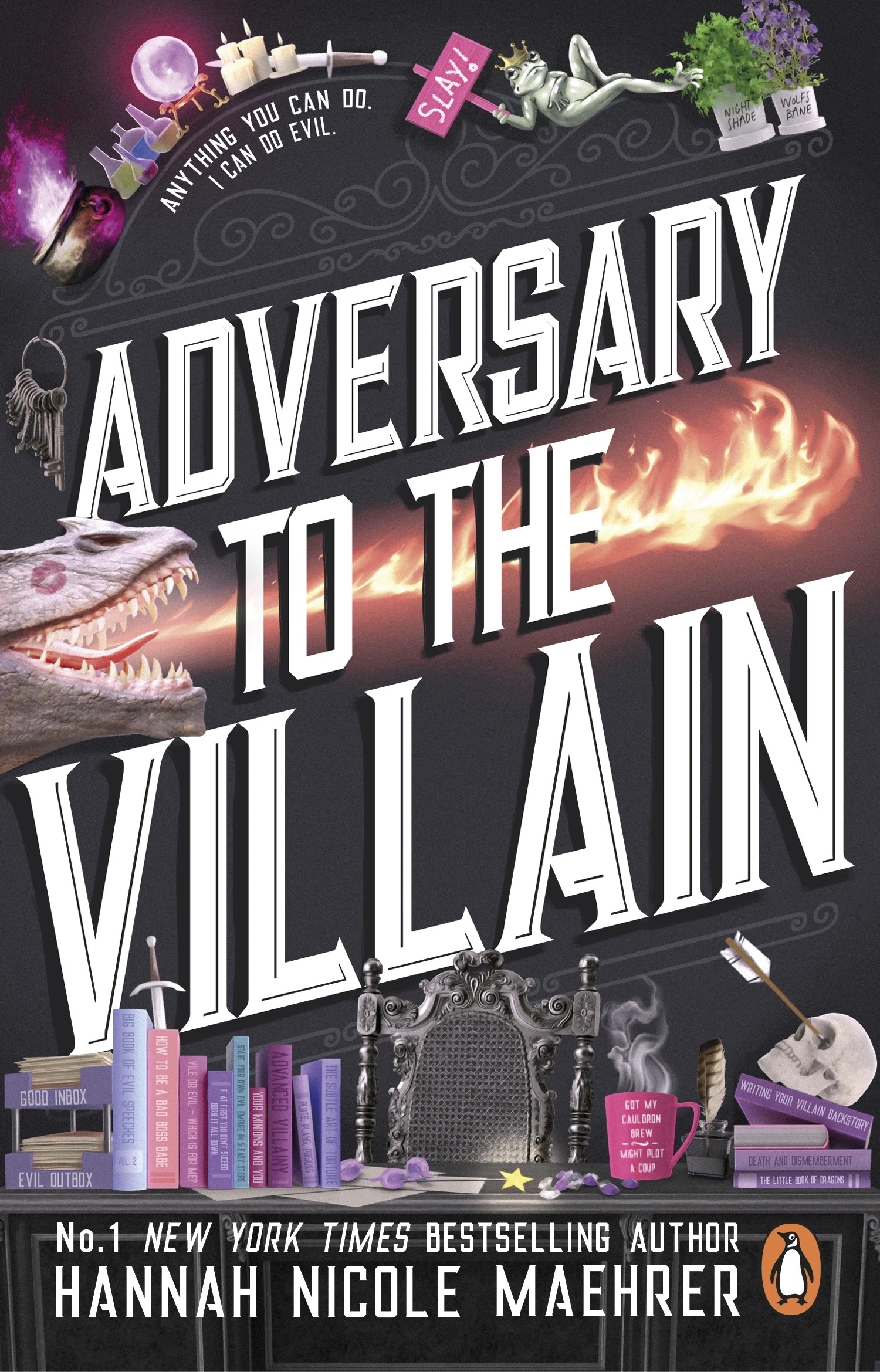 1 Adversary To the Villain by Hannah Nicole Maehrer - Book, 1 of 1
