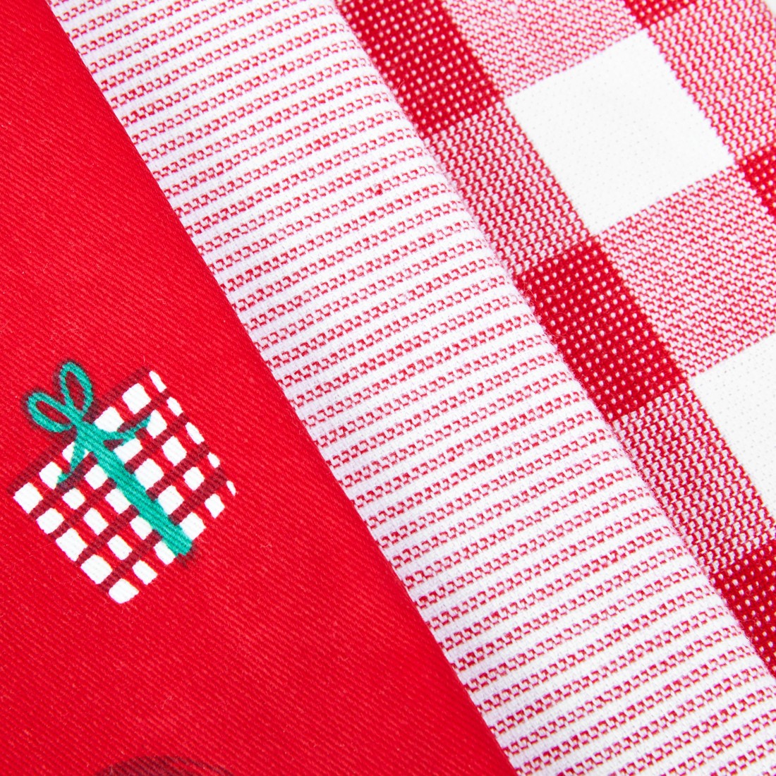 2 3 Pack Santa Tea Towels, 2 of 6