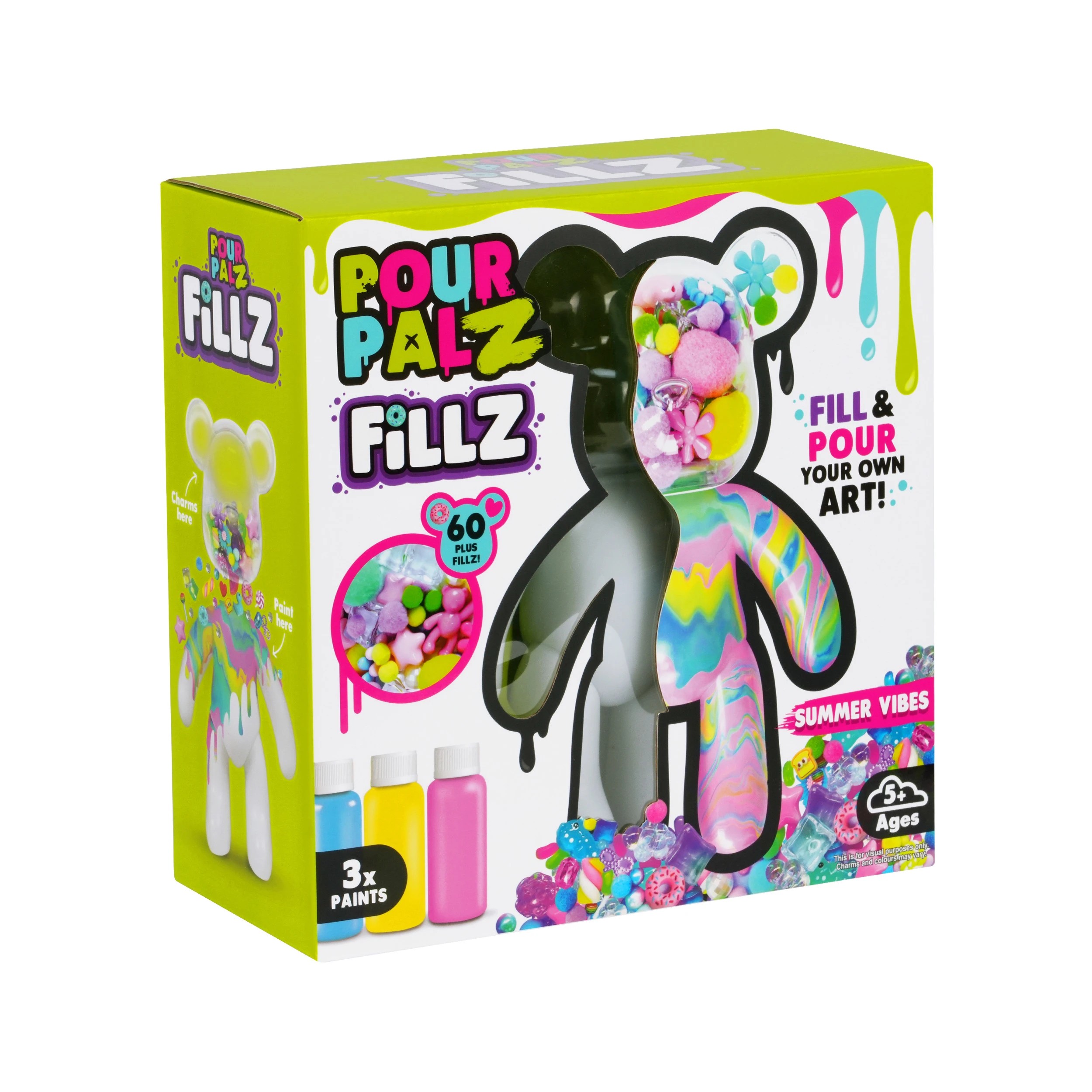4 Pour Palz Fillz Bear - Assorted, 4 of 10