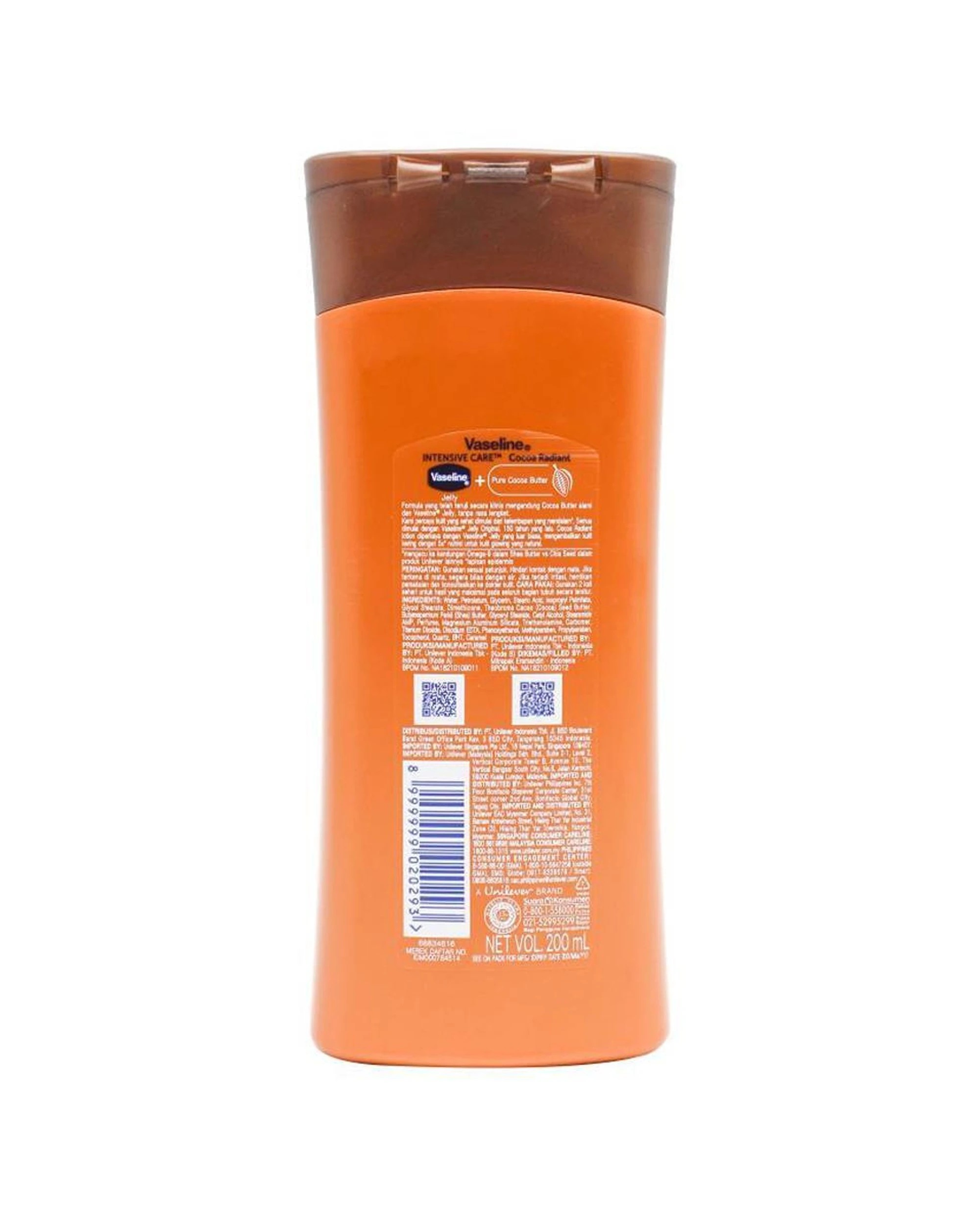 3 Vaseline Intensive Care Cocoa Radiant Body Lotion 6PK 200ml - Brown, 3 of 4