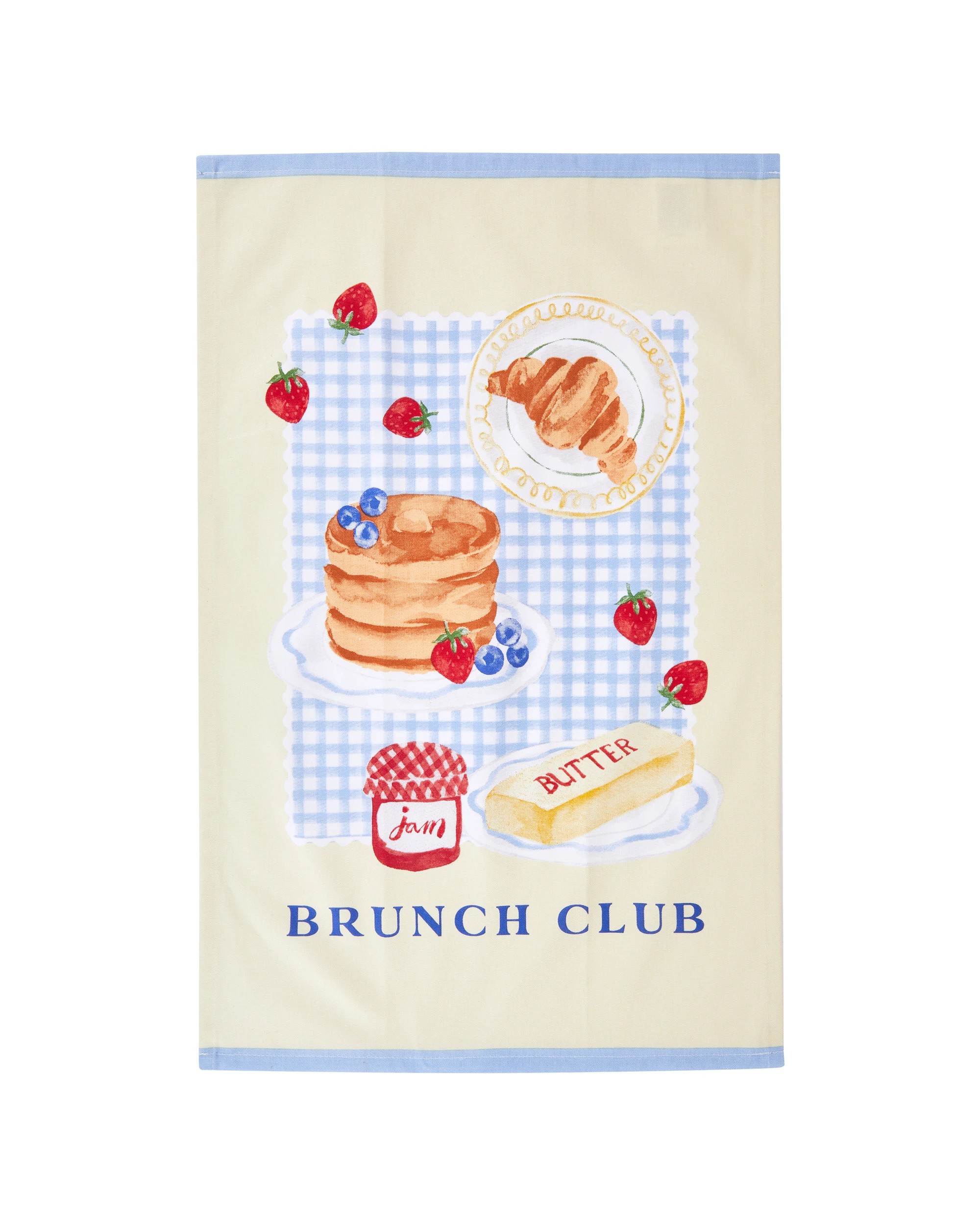 5 3 Pack Brunch Club Tea Towels, 5 of 6