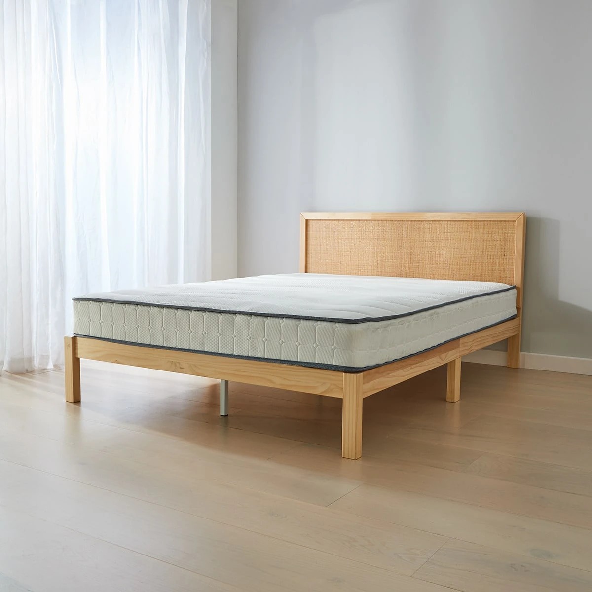 3 Queen Bed Rattan Bed Frame, 3 of 10