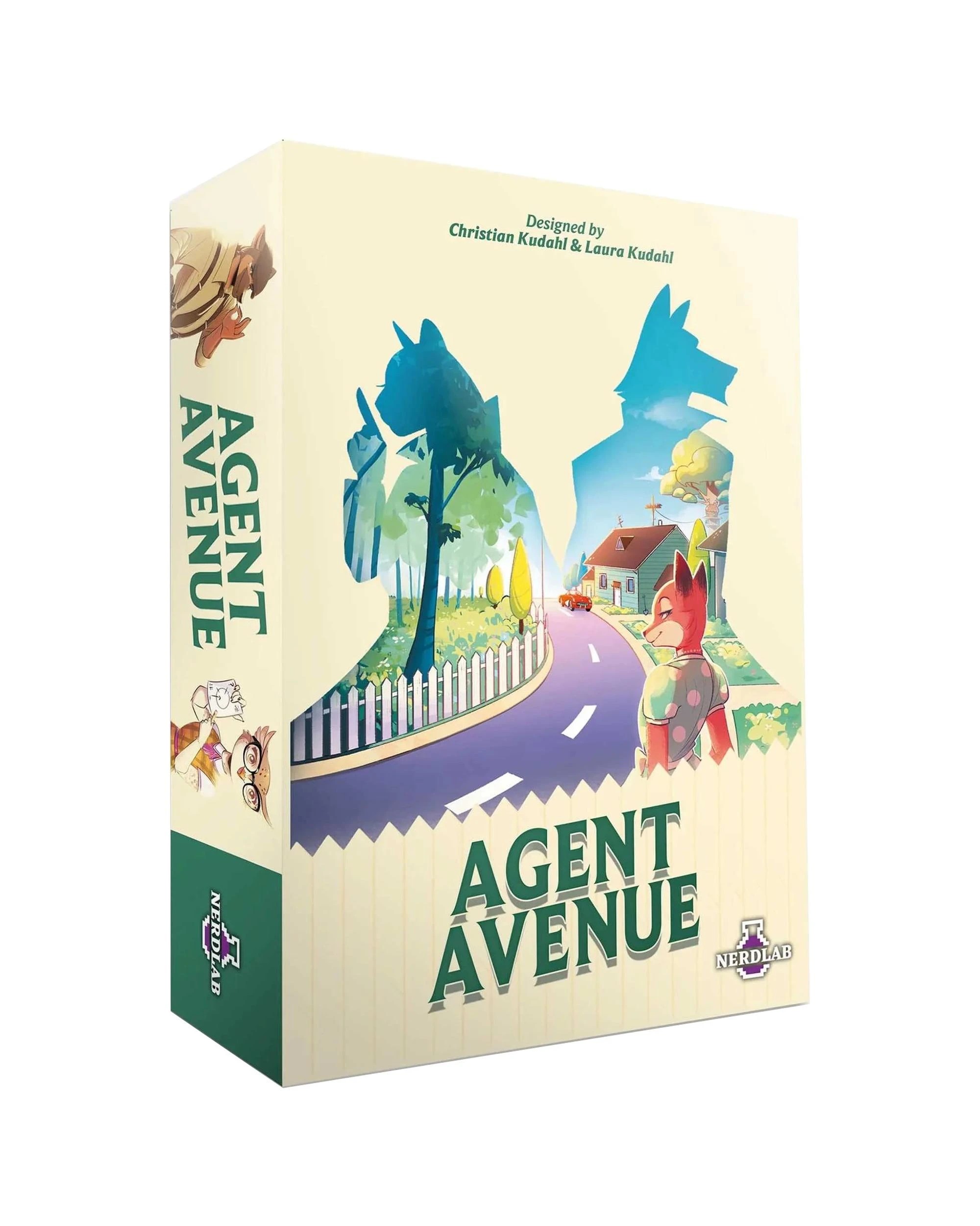 1 Agent Avenue Card Game, 1 of 4