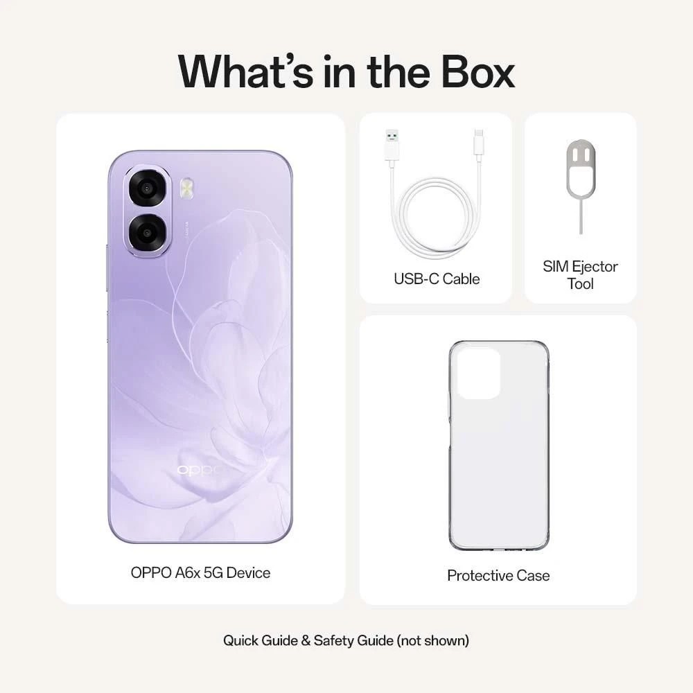 8 OPPO A6X 5G 128GB Violet Purple, 8 of 10