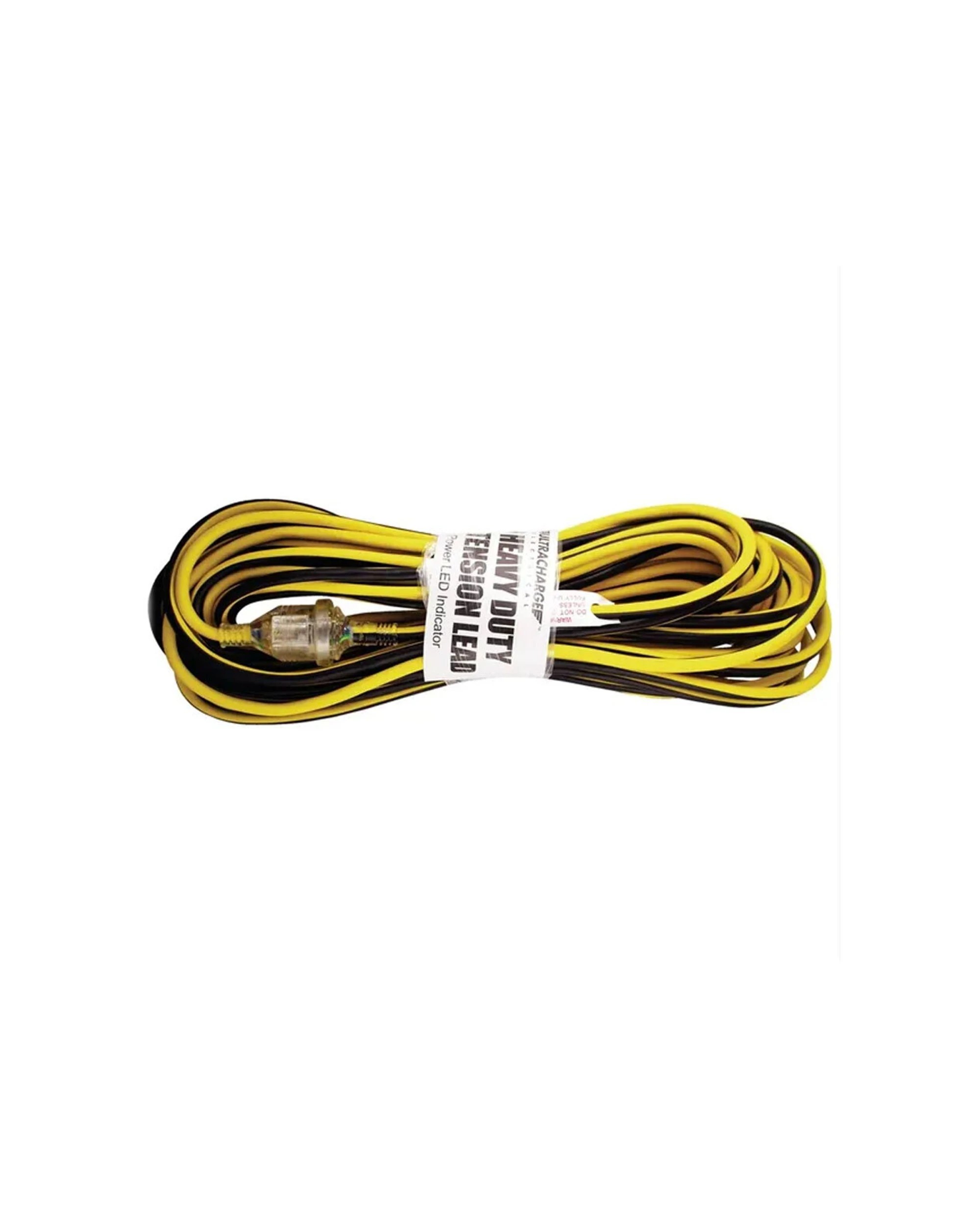 2 Ultracharge 10A Extension Lead 25M Heavy Duty Power - Yellow, 2 of 2