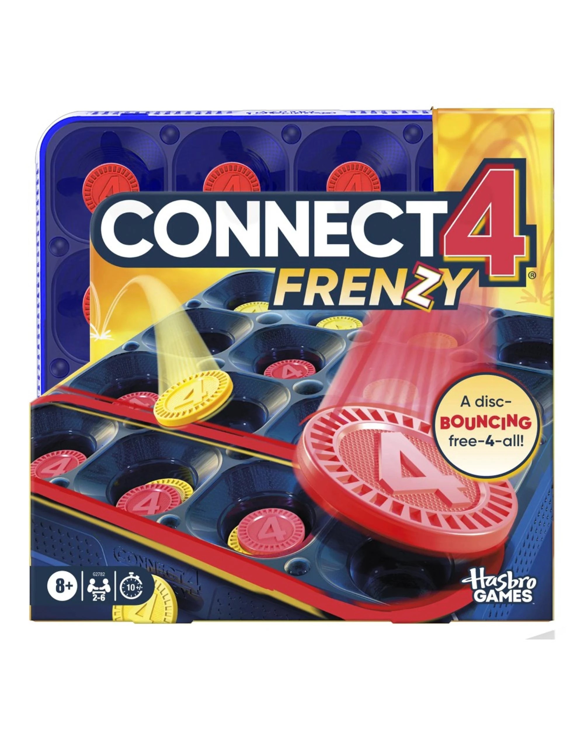 1 Connect 4 Frenzy Board Game, 1 of 6