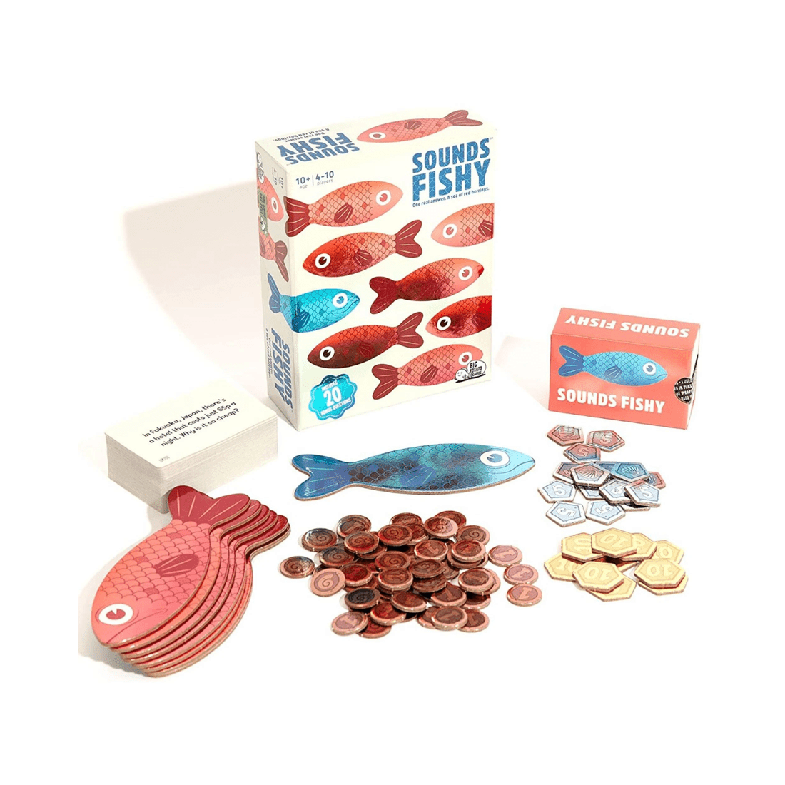 4 Big Potato Games Sounds Fishy Card Game, 4 of 4