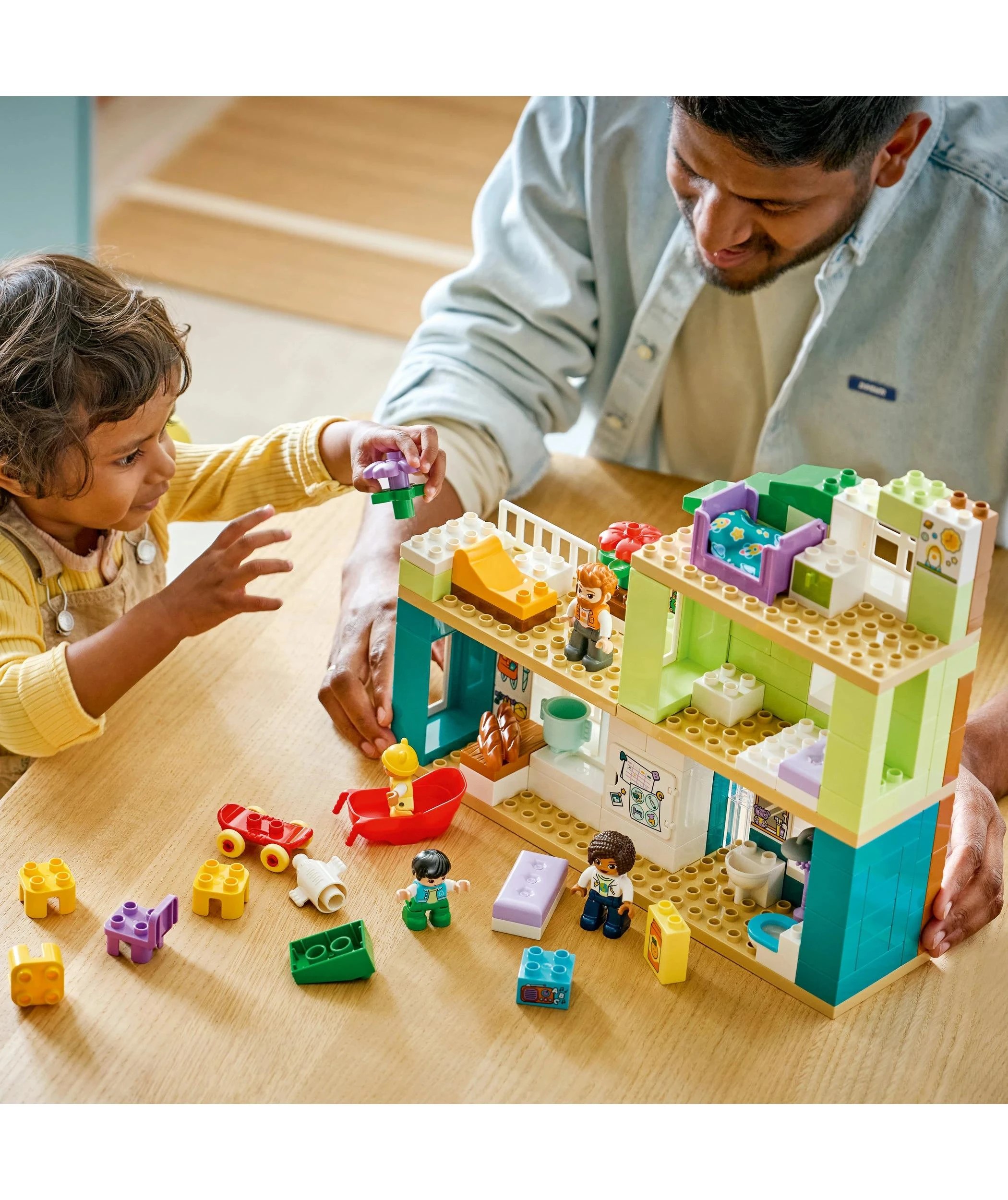 7 LEGO® DUPLO Town 3 in 1 Modern Family House with Figures 10470 - Multi, 7 of 10