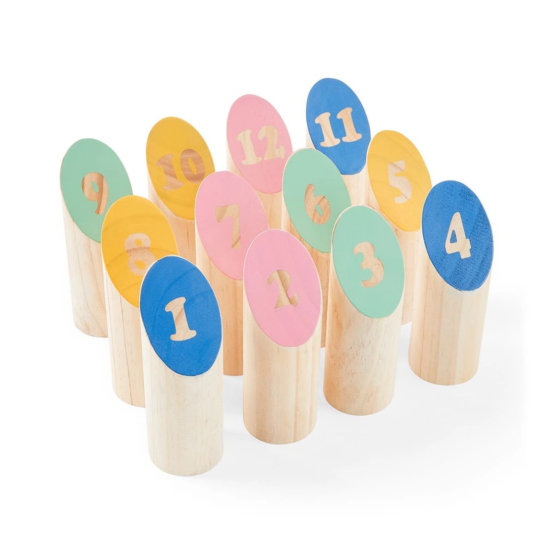 3 Wooden Battle Blocks, 3 of 7