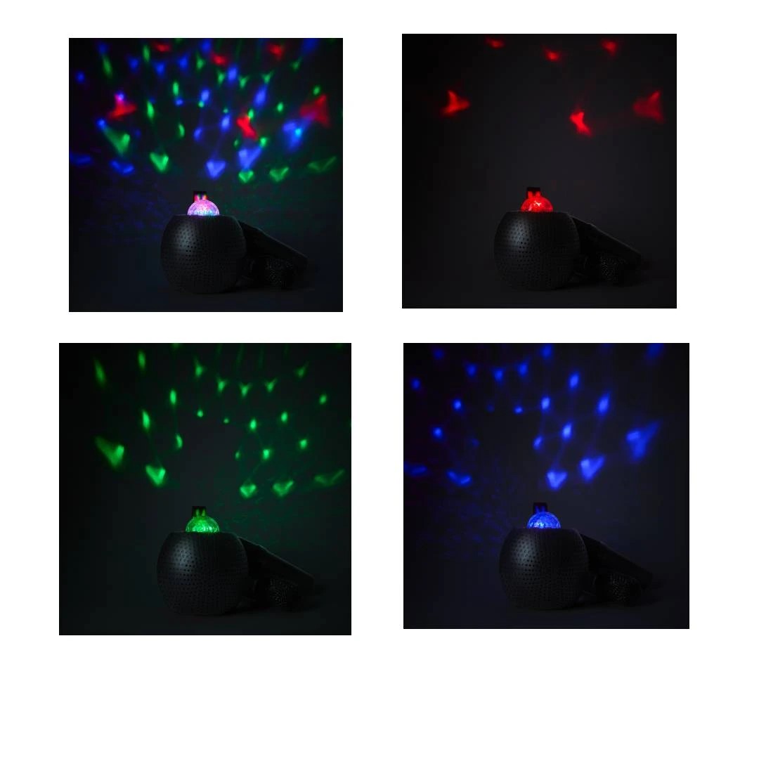 2 Karaoke Speaker with Light - Black, 2 of 10