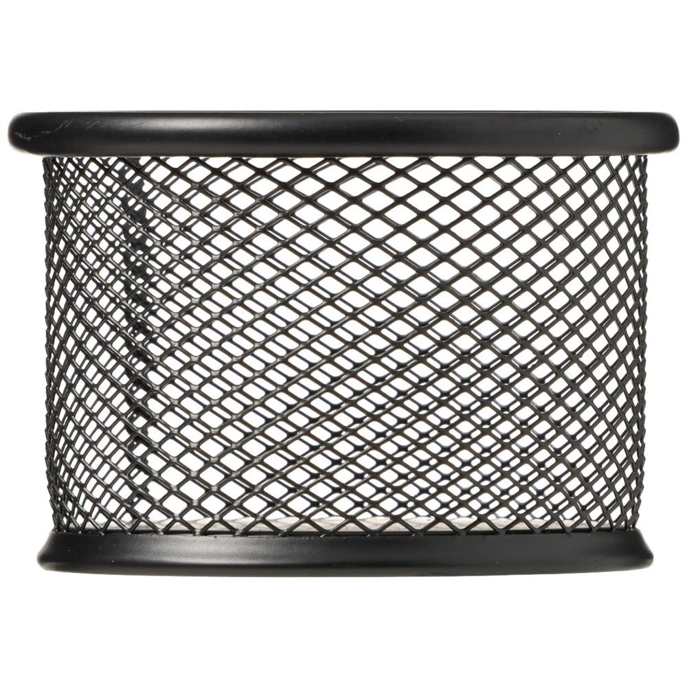 2 J.Burrows Mesh Paper Clip Holder Black, 2 of 2
