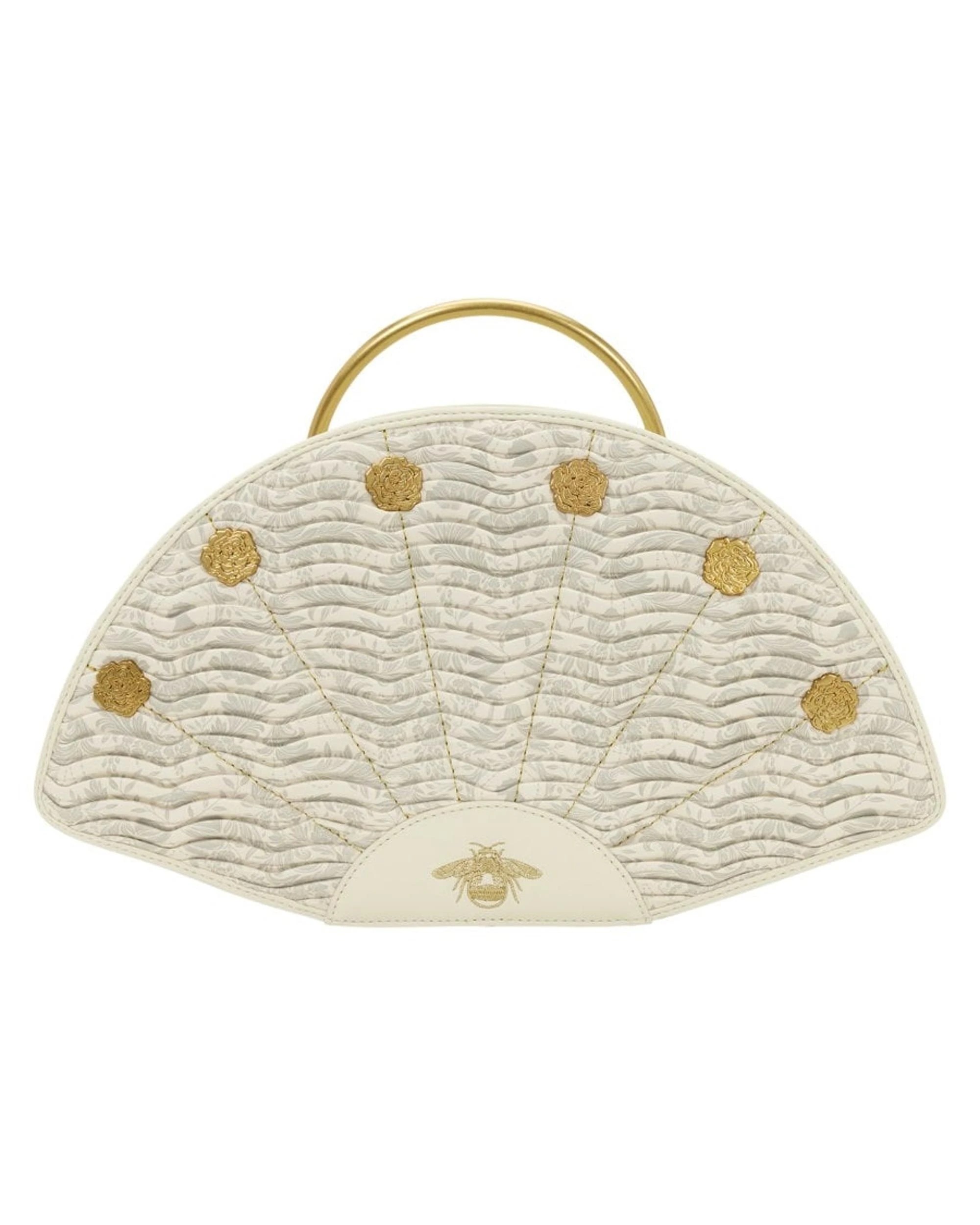 1 Loungefly Bridgerton Figural Fan Handbag, 1 of 4