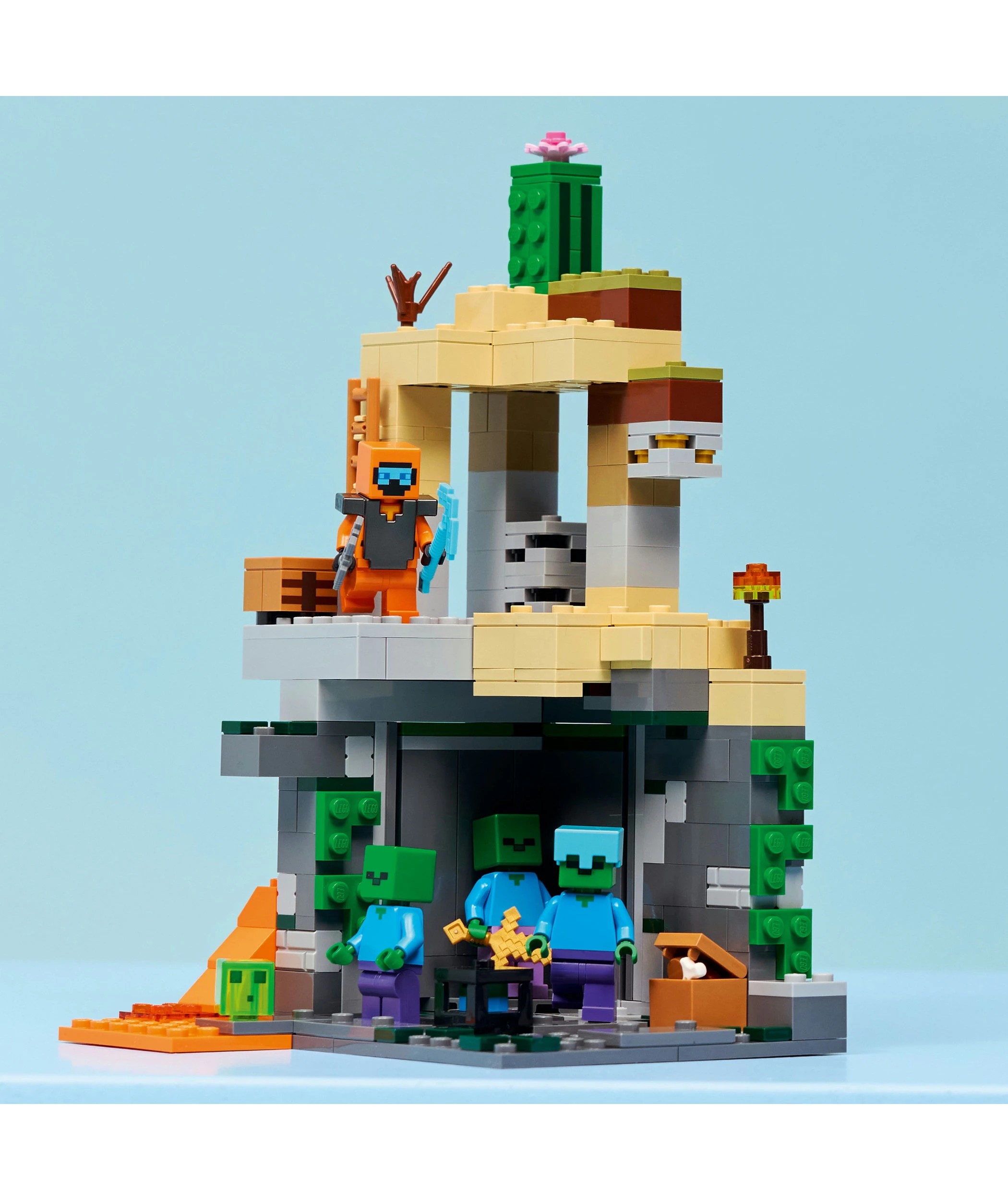 9 LEGO Minecraft Zombie Dungeon 21587, 9 of 10