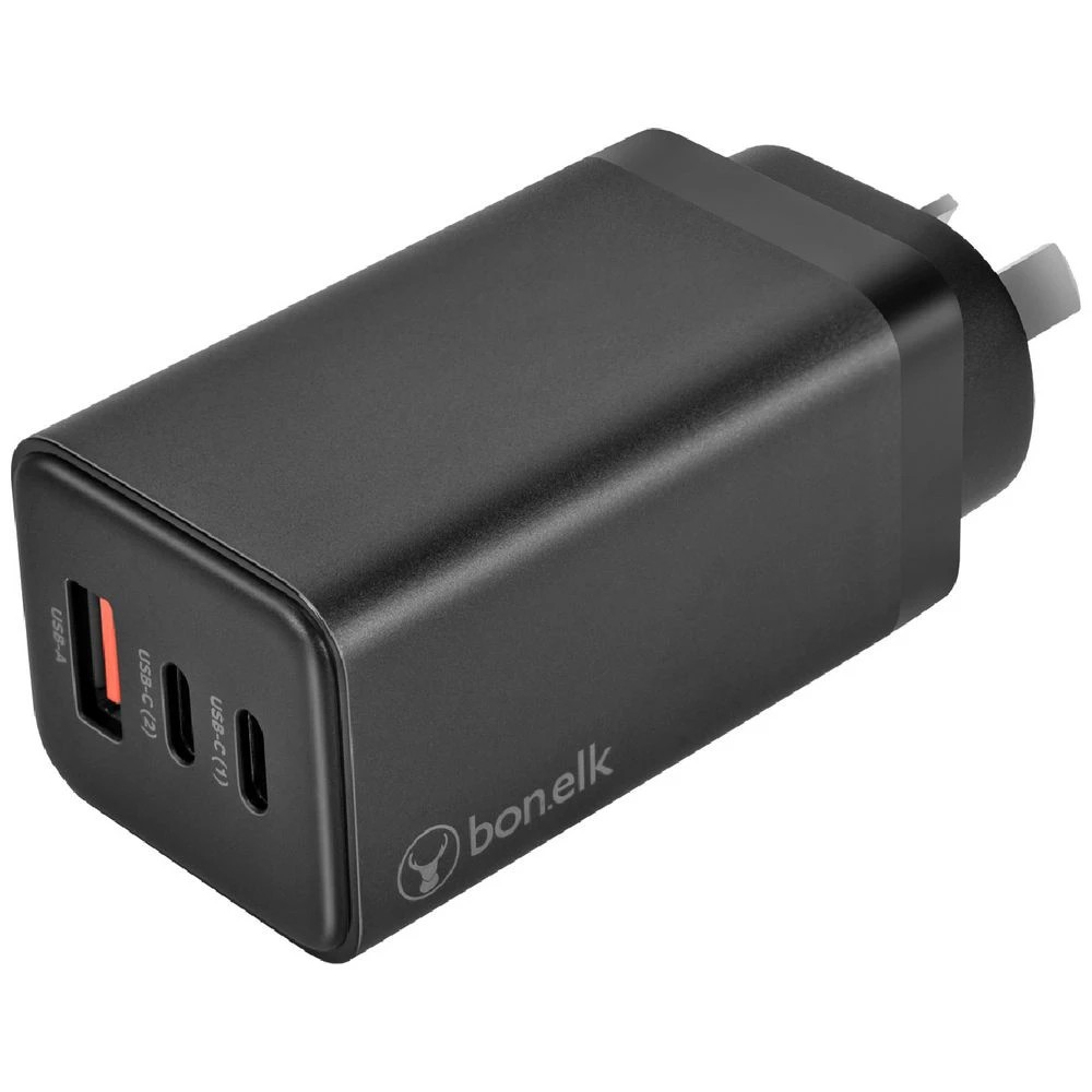 4 Bonelk Eco Wall Charger 3x USB-C 65w Black, 4 of 7