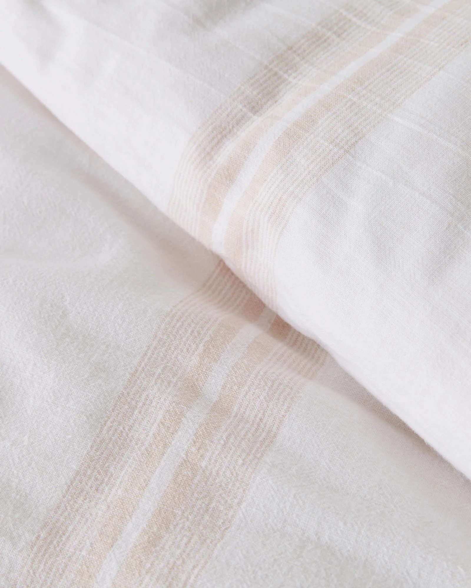 6 Target Rowie Stripe Linen/Cotton Quilt Cover Set - King Bed - Natural, 6 of 6