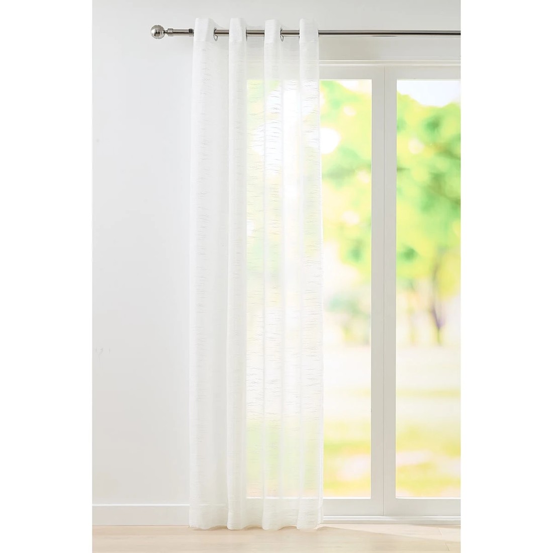 1 Rome Curtain - White, 1 of 5