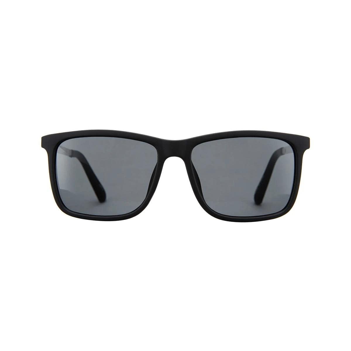 1 Mens Square Frame Sunglasses BLACK, 1 of 3