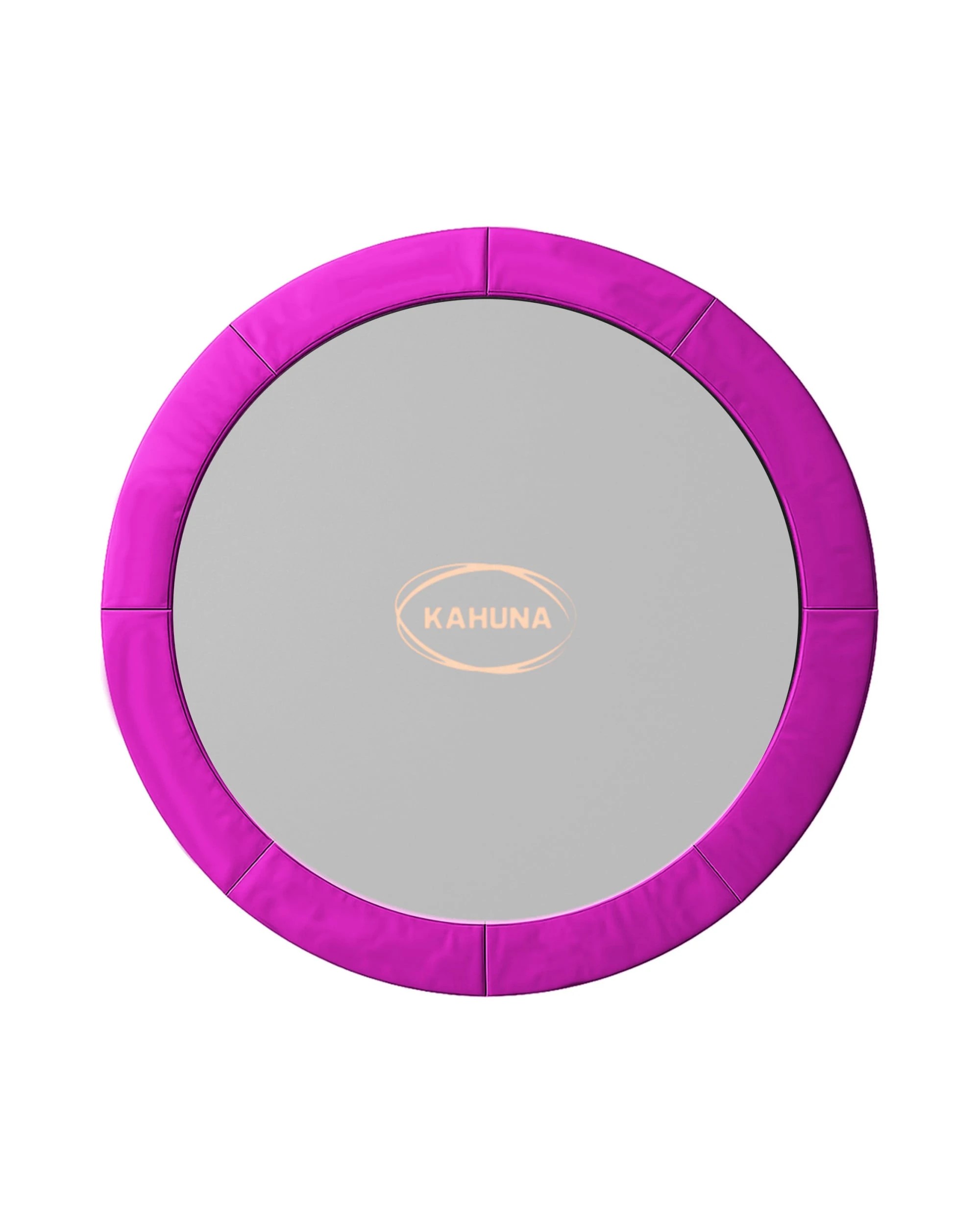 3 14ft Trampoline Replacement Safety Pad and Net Round 8 Poles Pink, 3 of 6