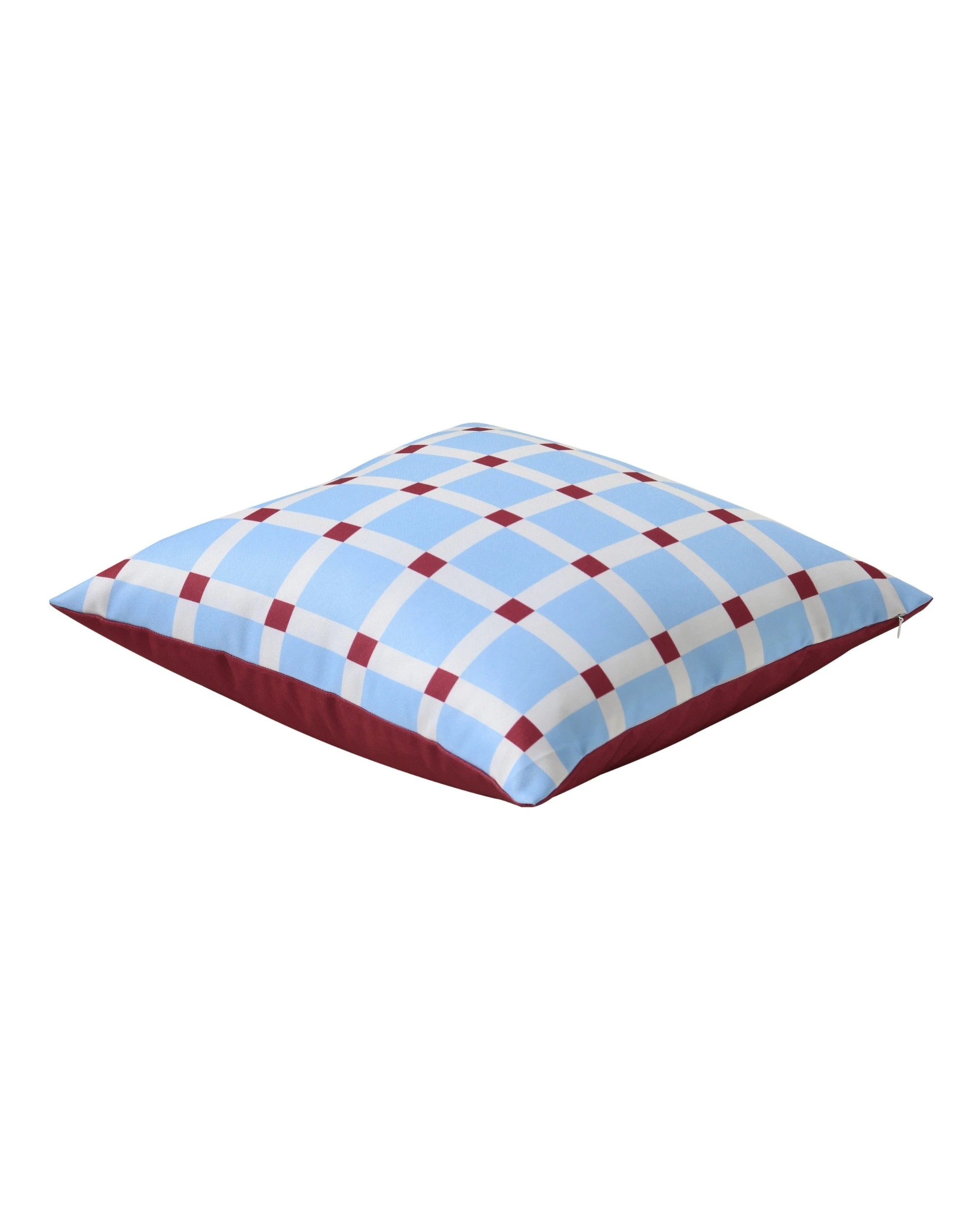 3 Vibes Trattoria Printed Outdoor Cushion 50x50cm - Sky Blue, 3 of 8