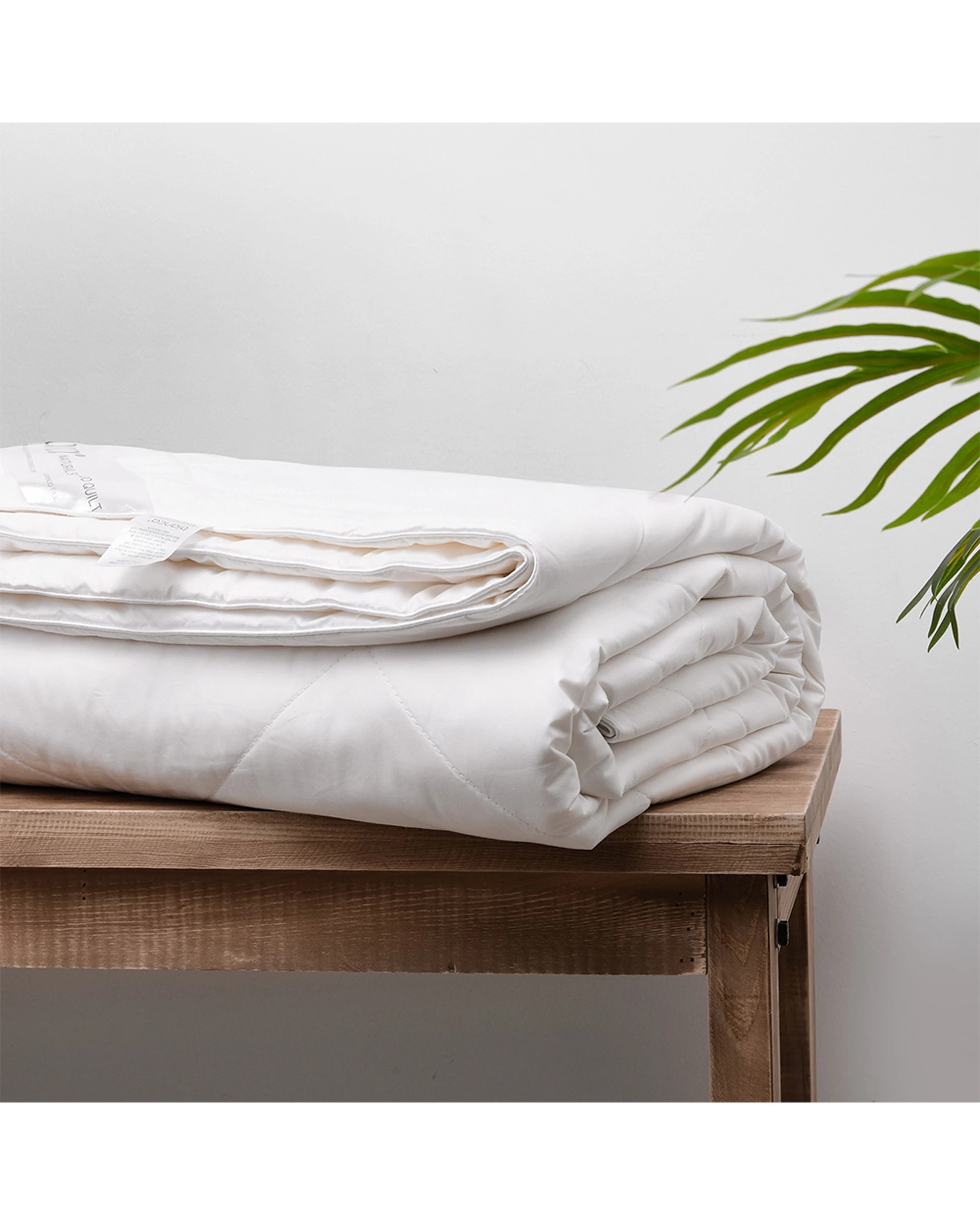 5 Bianca Sleep 250gsm Quilt Bamboo Fill Cotton - Single Bed - White, 5 of 7